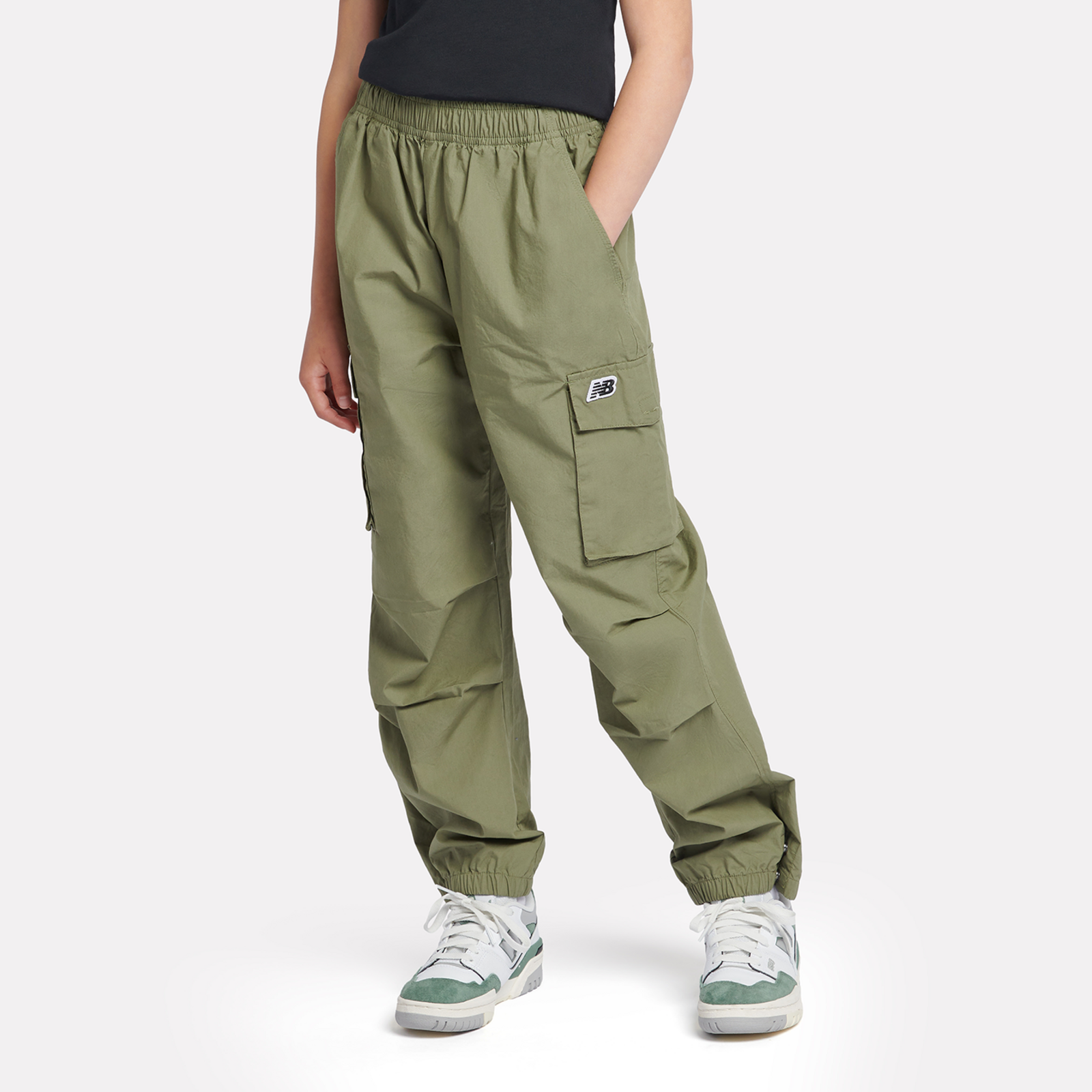 New Balance G NB Premium Cargo Pant  Mädchen, grün, Grösse: 14-15 Years