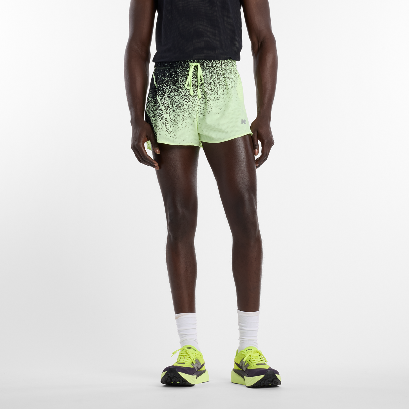New Balance New Balance RC Ultra Light Printed Short 3" Herren, gelb, Grösse: XXL  Herren, gelb, Grösse: XXL