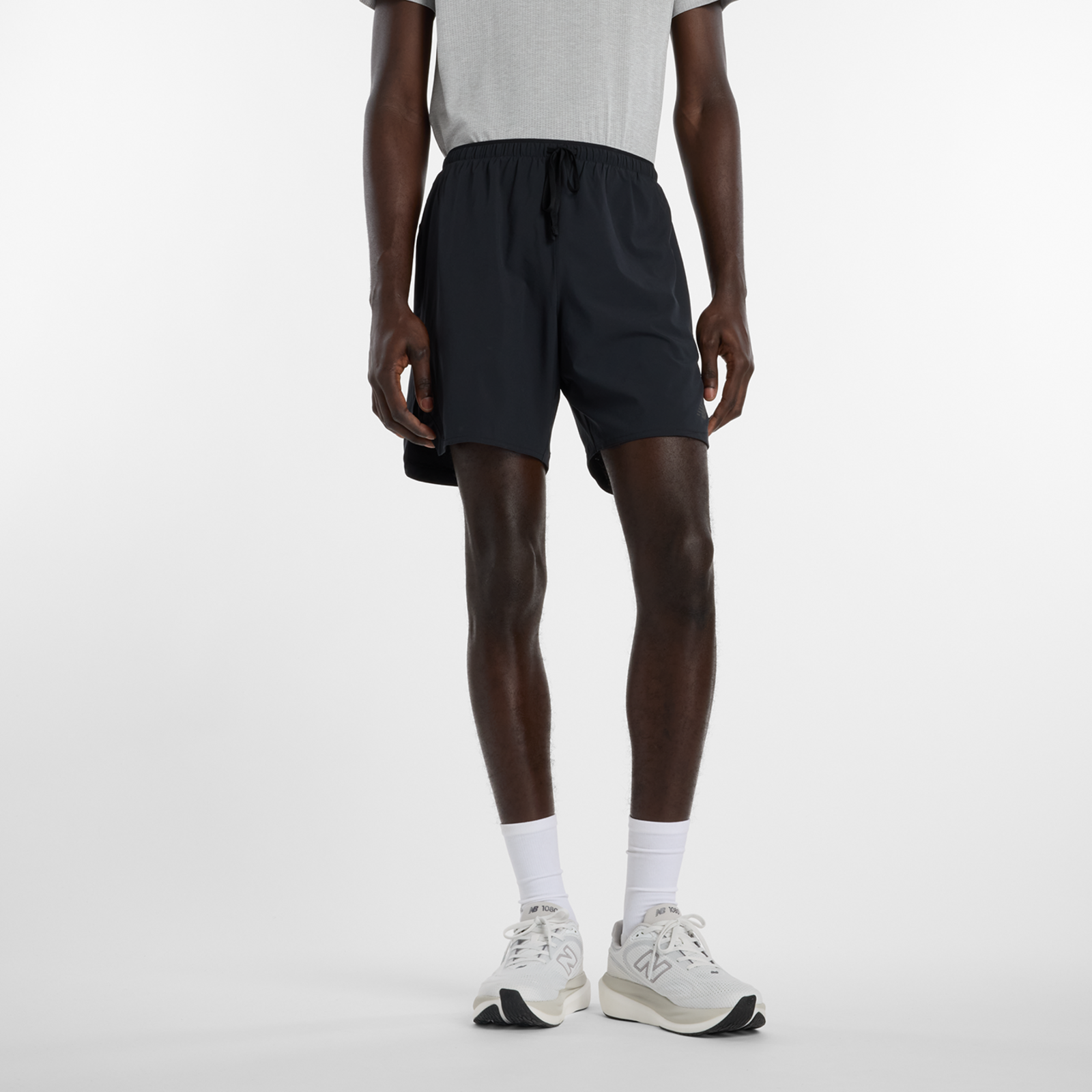 New Balance Run Essentials Short 7"  Herren, black, Grösse: XXL