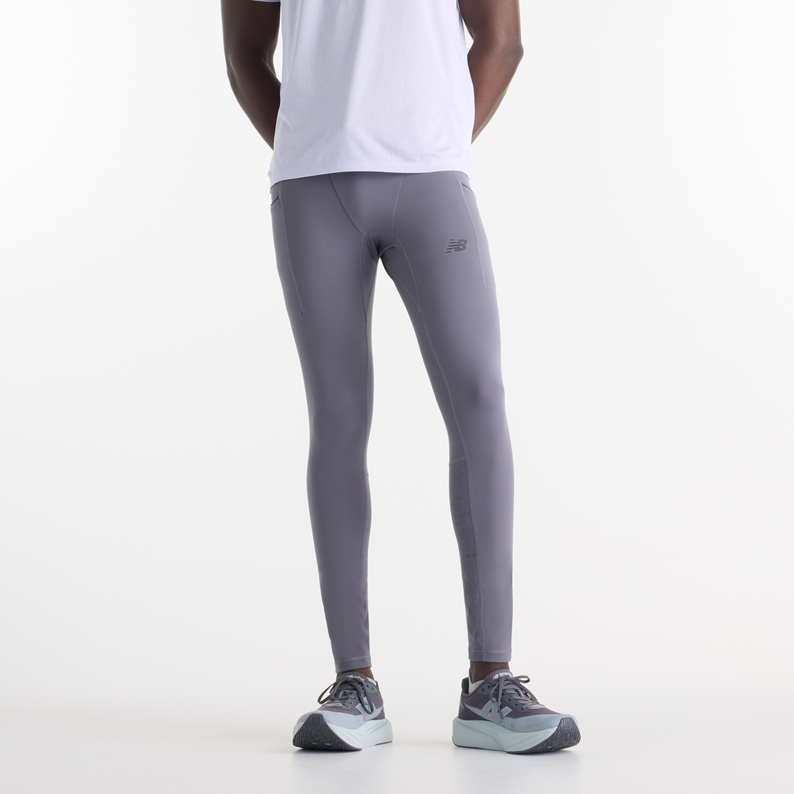 New Balance New Balance Reflective RC Heat Tight 28" Herren, grau, Grösse: M  Herren, grau, Grösse: M