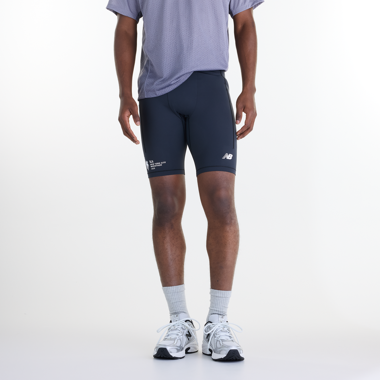 New Balance New Balance NYC Marathon RC Pocket Half Tight 9" , schwarz, Grösse: S  , schwarz, Grösse: S