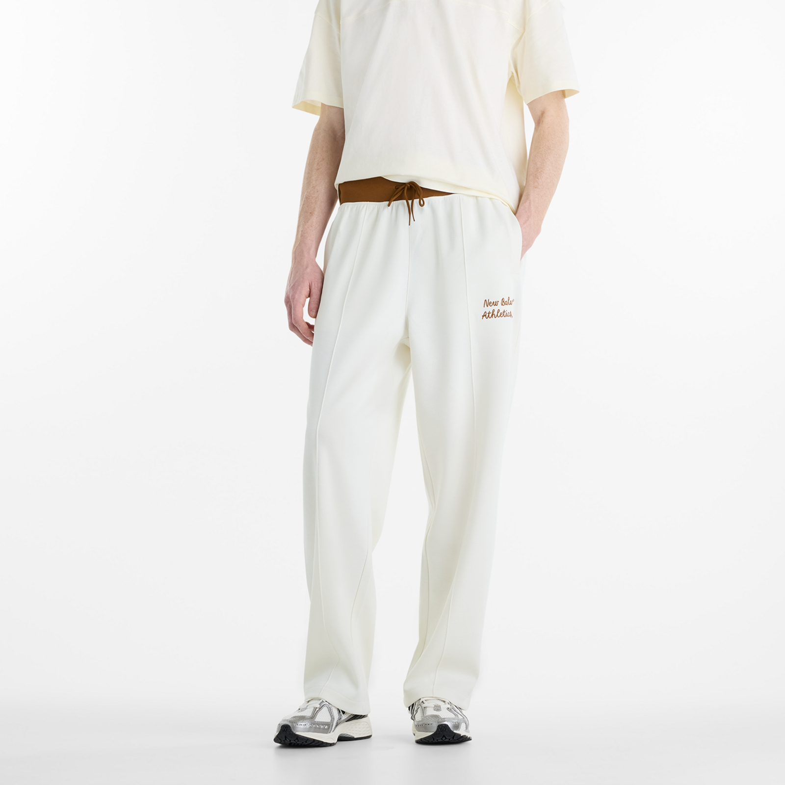 New Balance New Balance Sport Legacy Pique Pant Herren, beige, Grösse: XL  Herren, beige, Grösse: XL