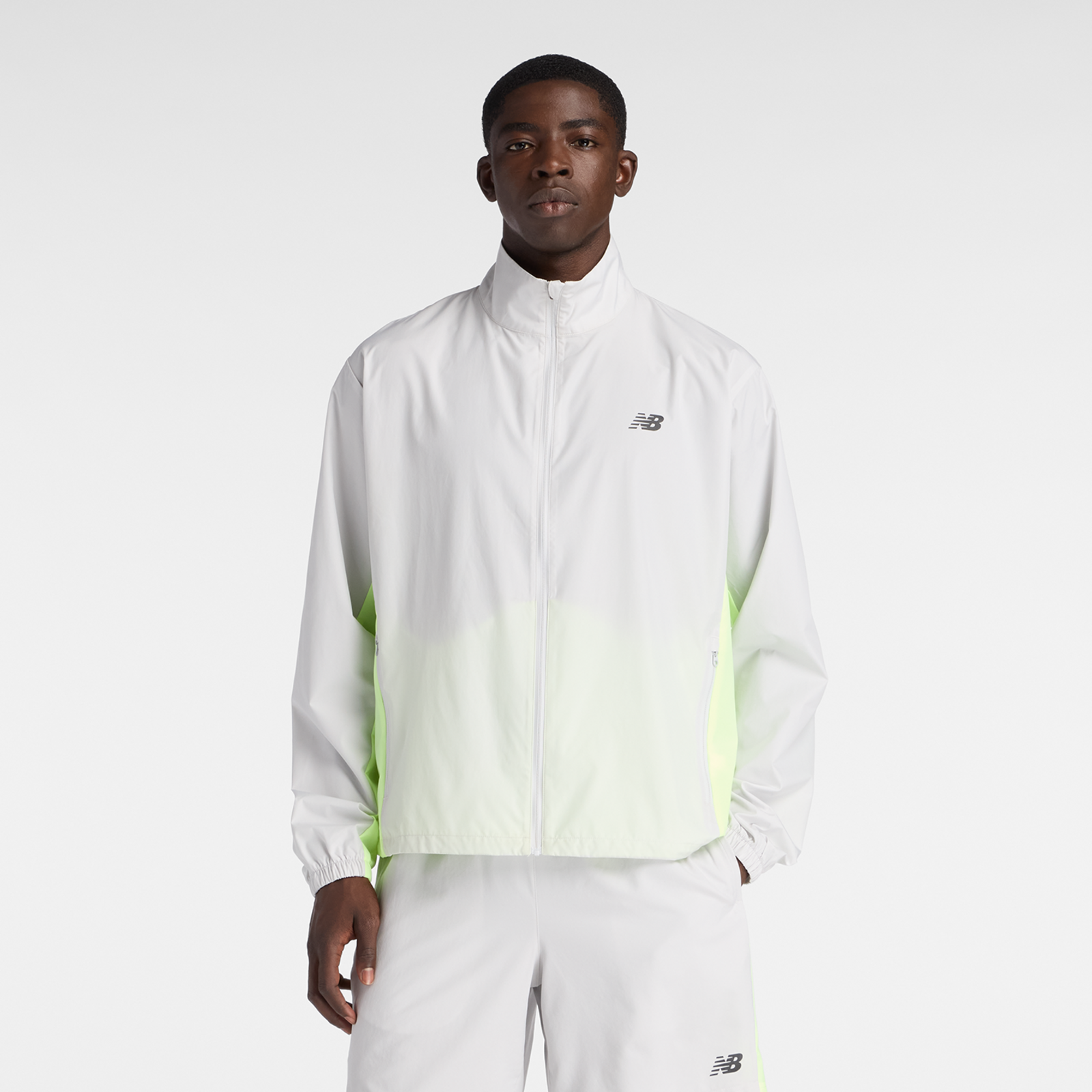 New Balance Fast Days Jacket  Herren, weiss, Grösse: XXL