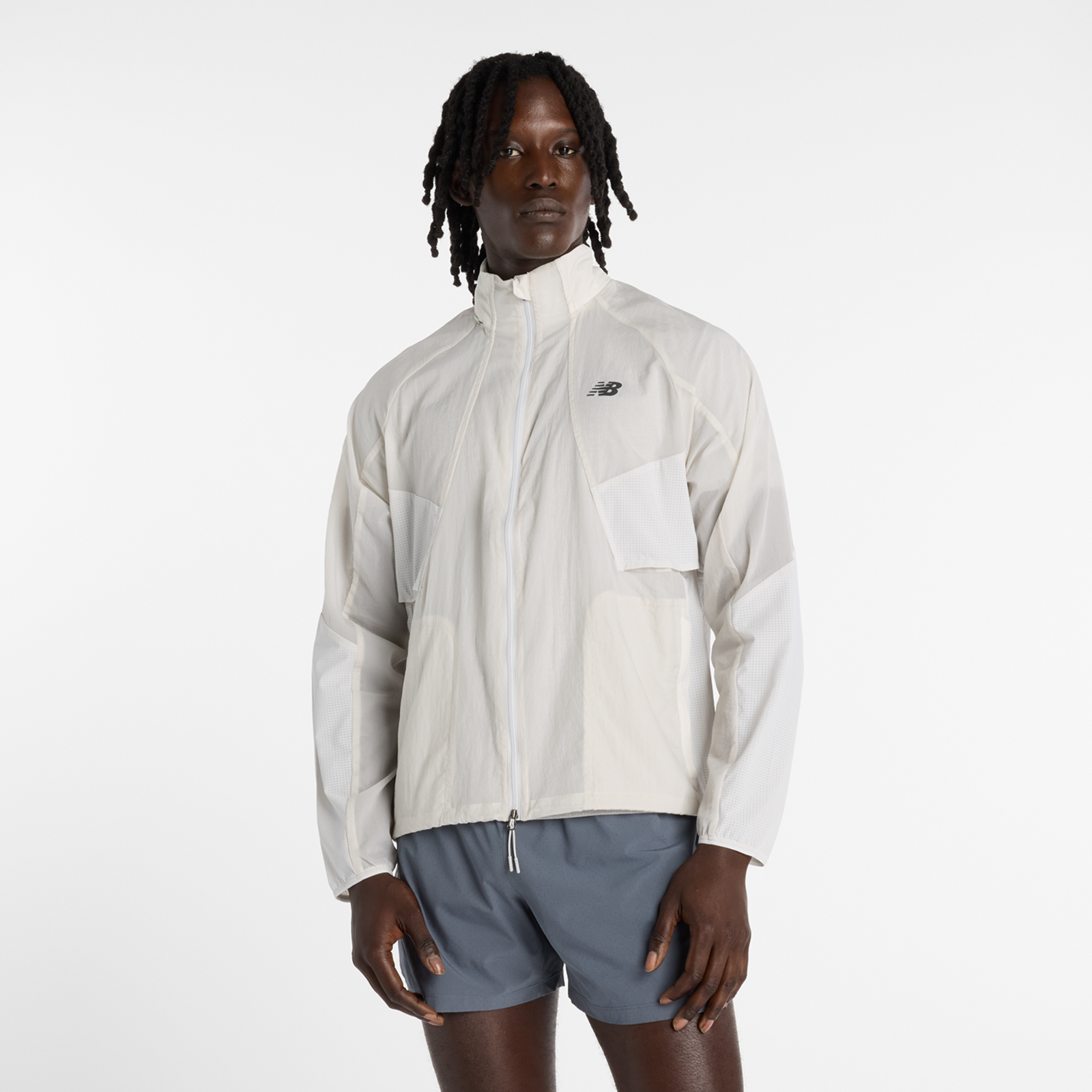 New Balance RC Jacket  Herren, grey matter, Grösse: XL