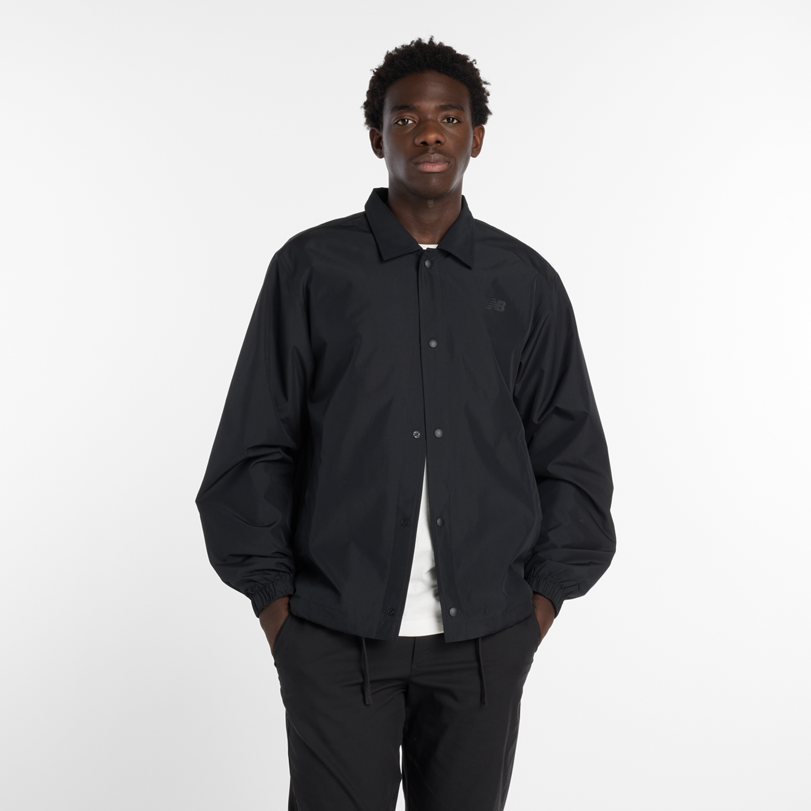 New Balance Lightweight Coaches Jacket  Herren, black, Grösse: XL