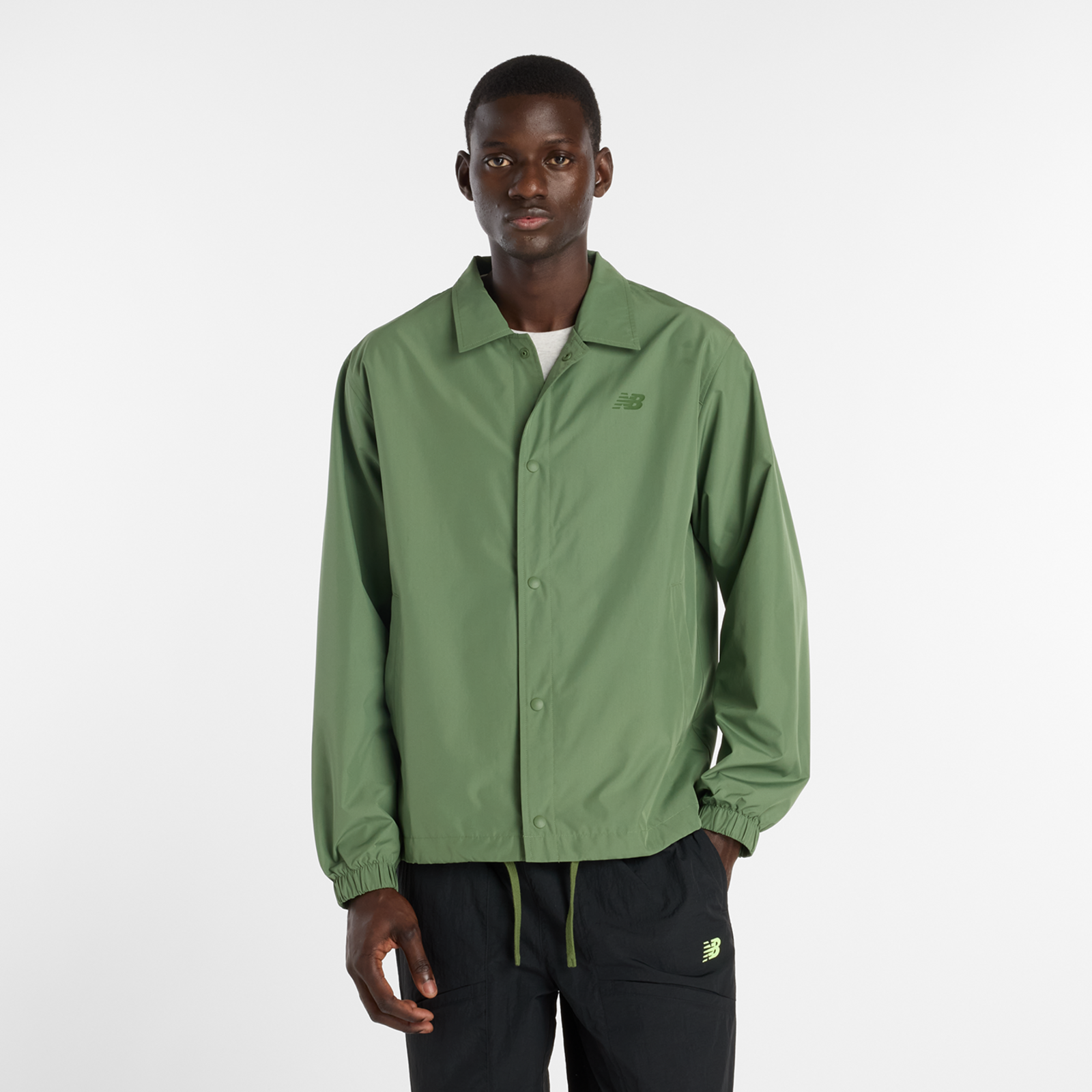 New Balance Lightweight Coaches Jacket  Herren, utility green, Grösse: L