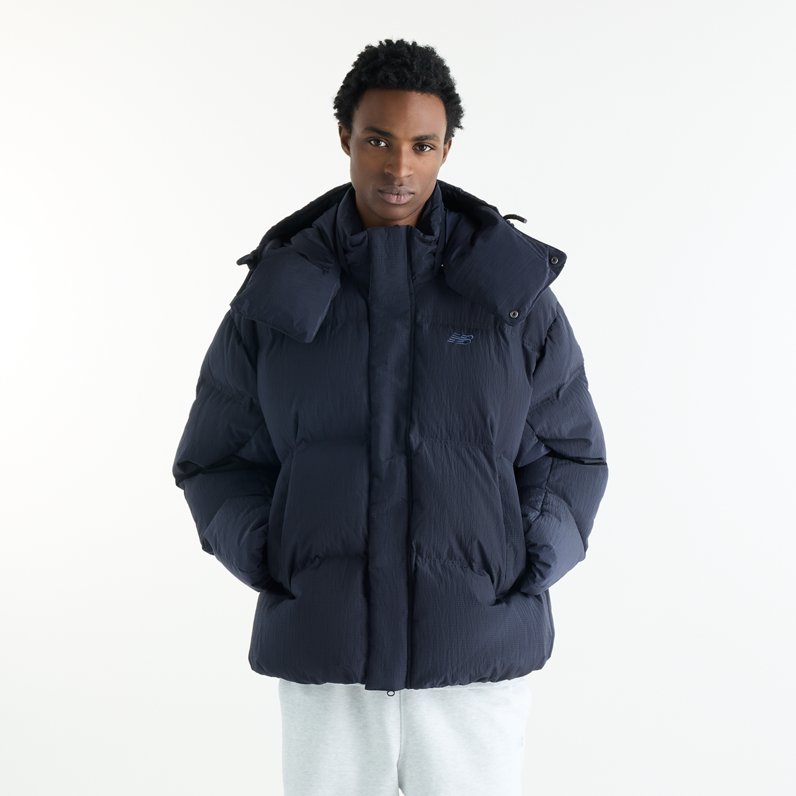 New Balance New Balance Premium Puffer Jacket Herren, schwarz, Grösse: S  Herren, schwarz, Grösse: S