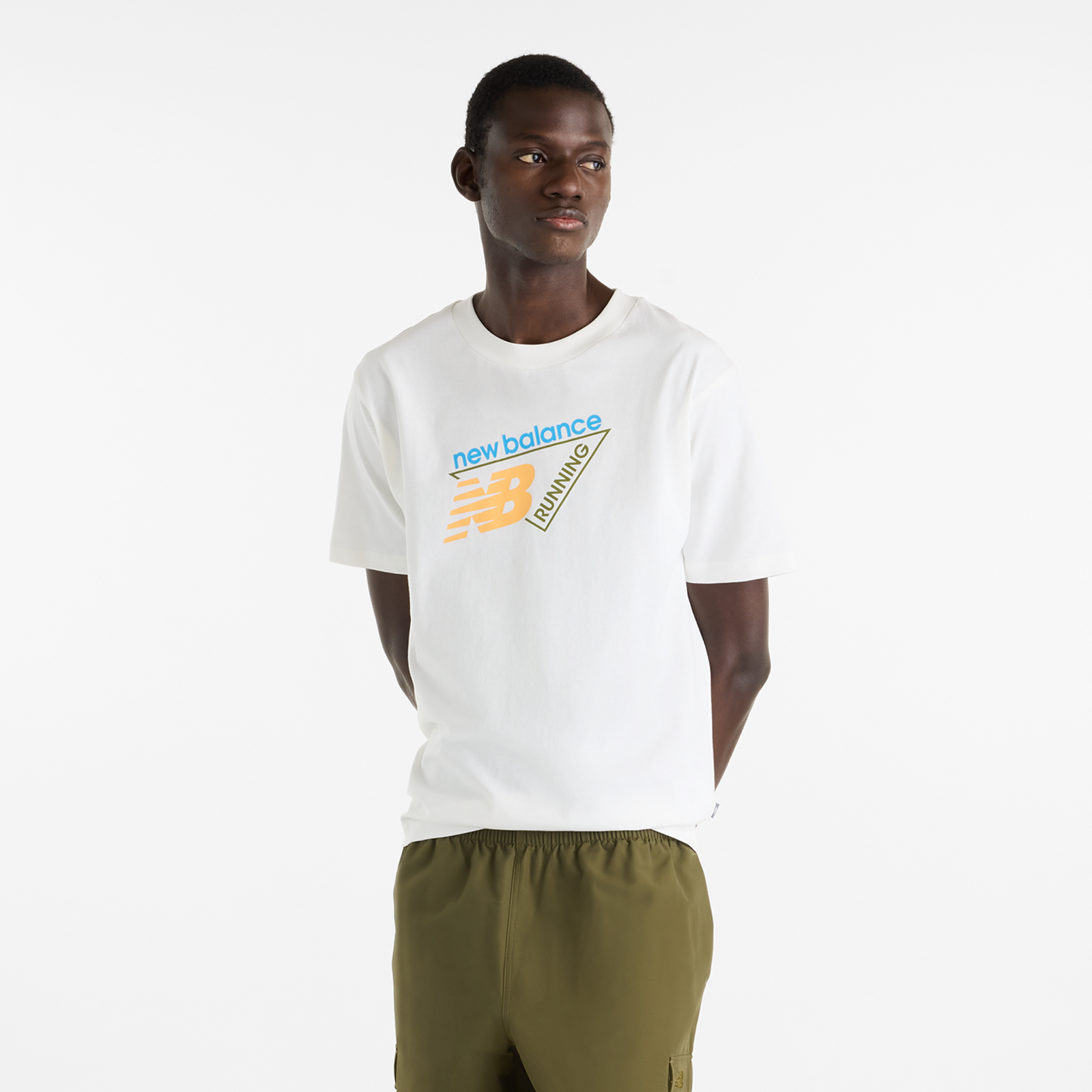 New Balance New Balance Classic Tri-Logo T-shirt Herren, weiss, Grösse: XXL  Herren, weiss, Grösse: XXL