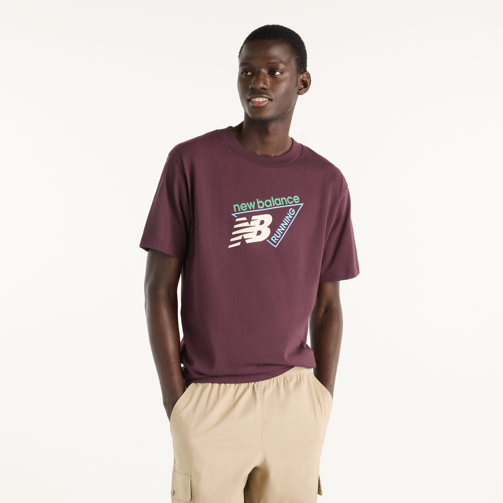 New Balance New Balance Classic Tri-Logo T-shirt Herren, rot, Grösse: S  Herren, rot, Grösse: S