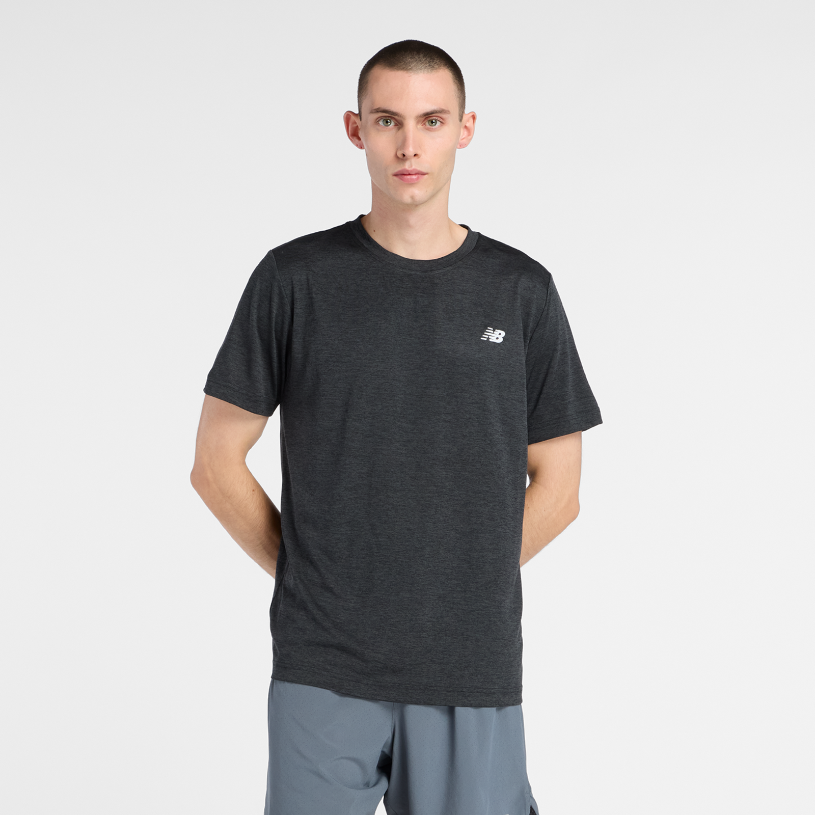 Image of New Balance New Balance Sport Training T-Shirt Herren, schwarz, Grösse: L Herren, schwarz, Grösse: L