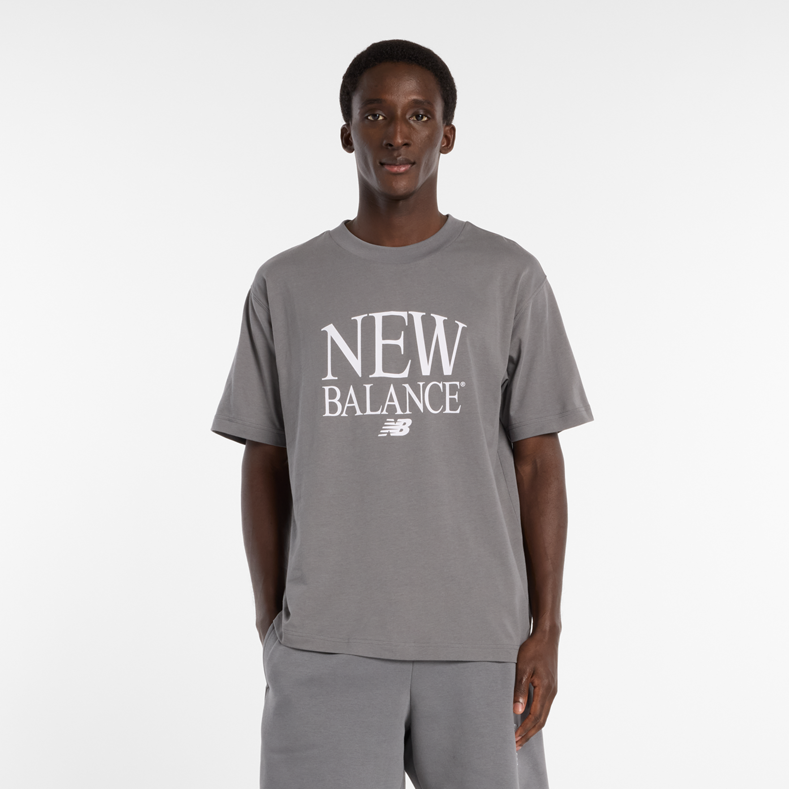New Balance New Balance Reimagined Graphic T-Shirt Herren, grau, Grösse: XXL  Herren, grau, Grösse: XXL