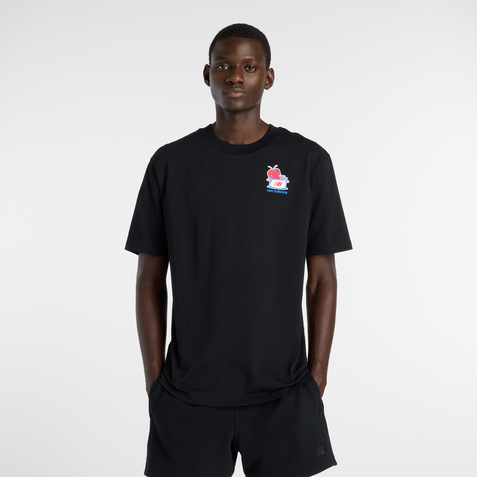 New Balance Lobster Roll T-Shirt  Herren, schwarz, Grösse: XL