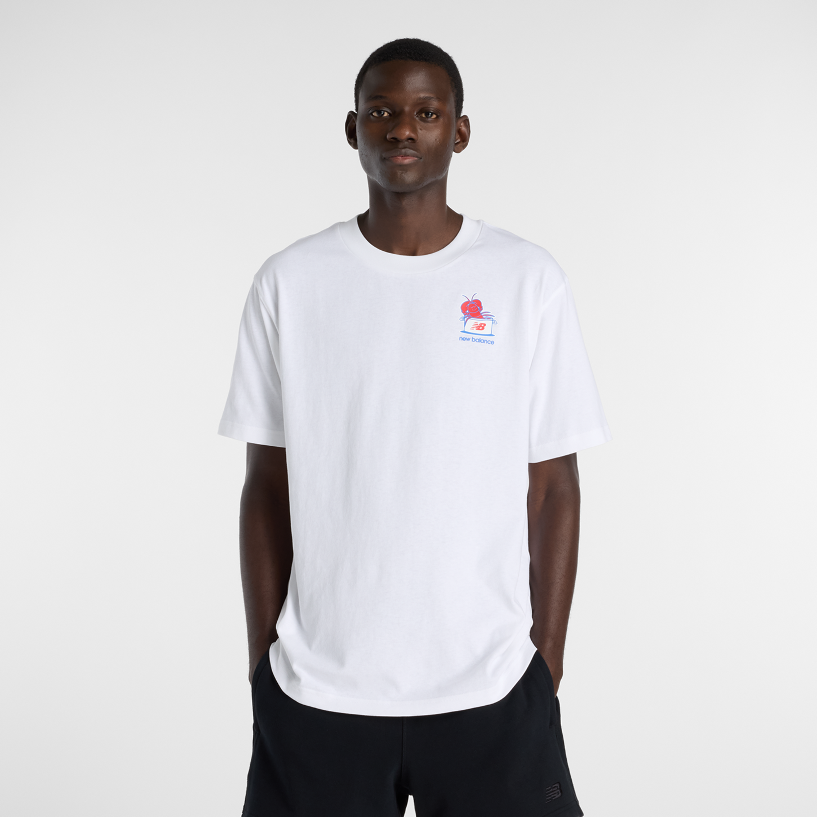 New Balance Lobster Roll T-Shirt  Herren, weiss, Grösse: XXL