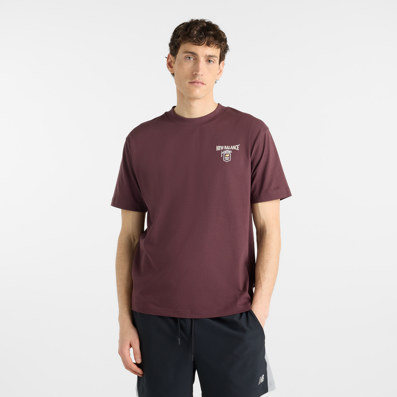New Balance New Balance Grab a Bite London T-Shirt Herren, rot, Grösse: M  Herren, rot, Grösse: M
