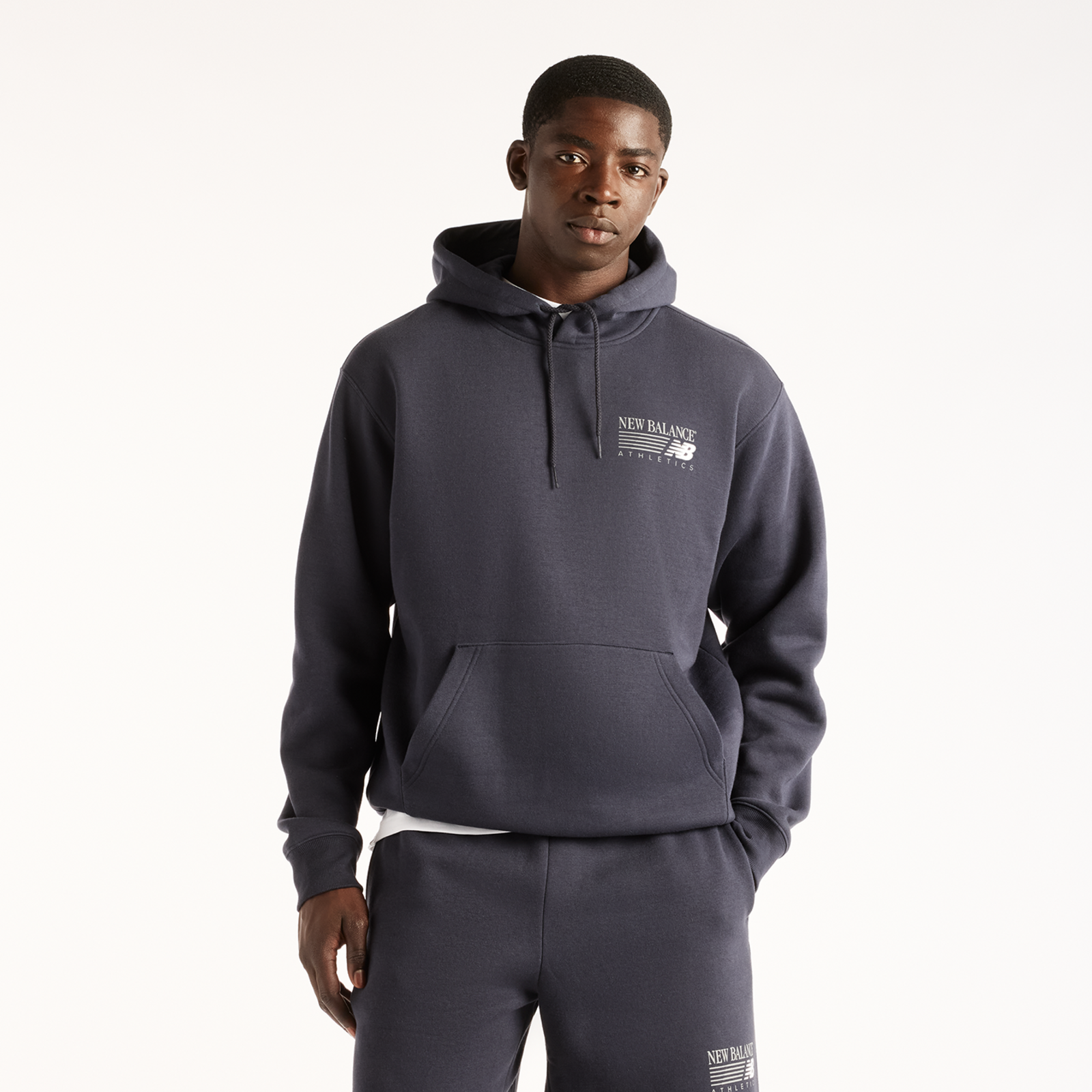 New Balance New Balance Reimagined Fleece Hoodie Herren, schwarz, Grösse: XL  Herren, schwarz, Grösse: XL