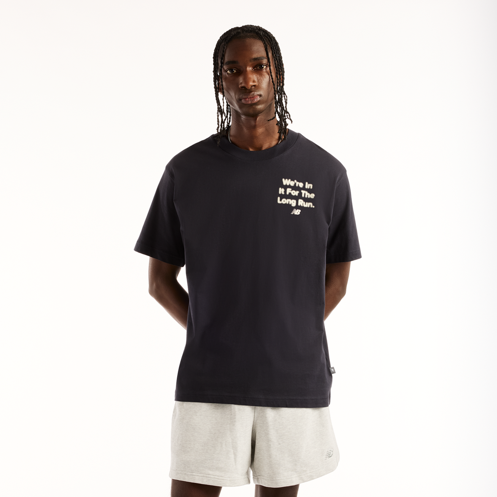 New Balance New Balance Foggy Daze 1906 T-Shirt Herren, schwarz, Grösse: M  Herren, schwarz, Grösse: M