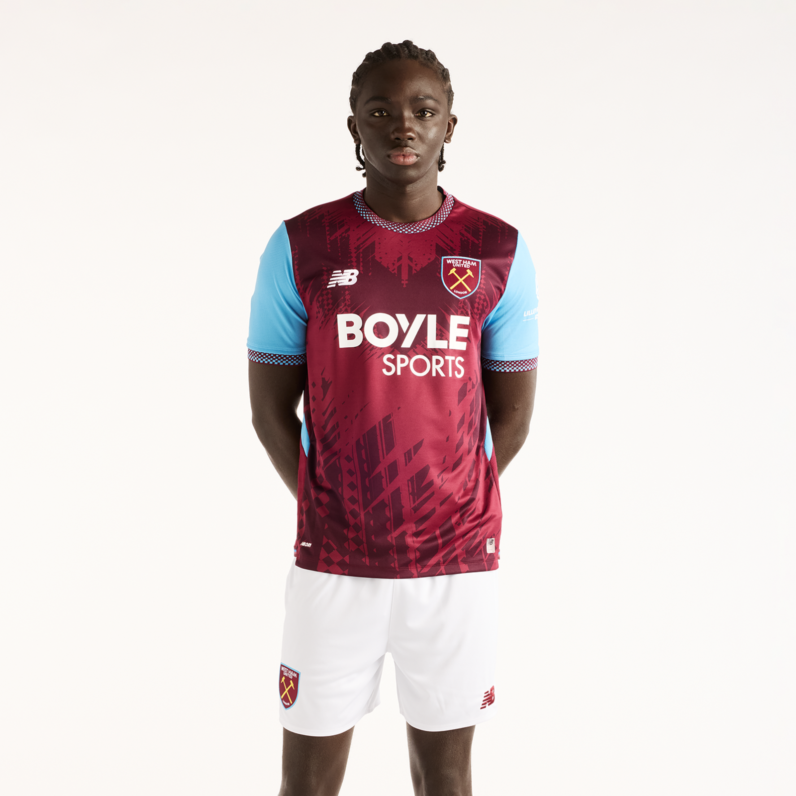 New Balance New Balance West Ham United Home SS Jersey 26/27 Damen, rot, Grösse: M  Damen, rot, Grösse: M