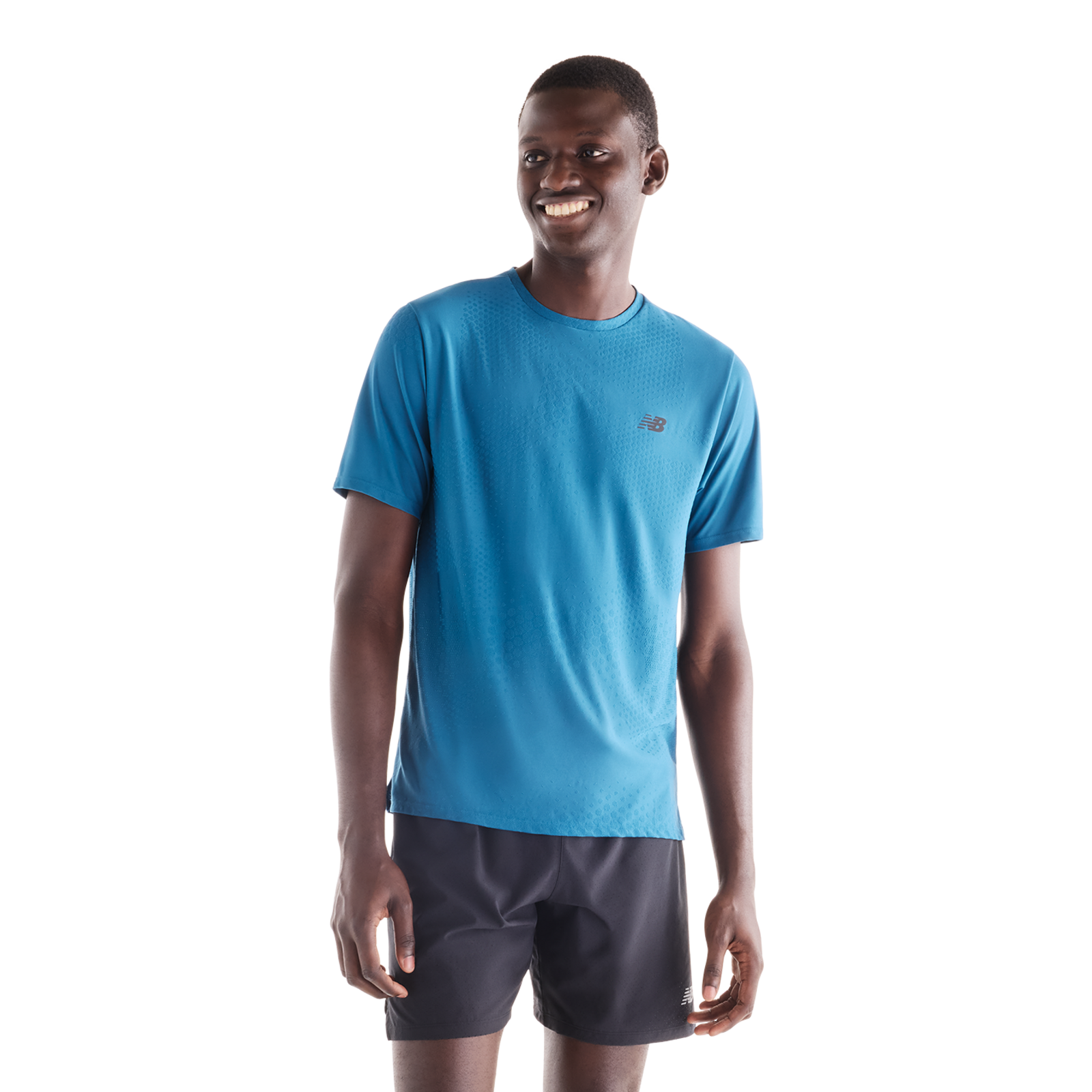 Image of New Balance New Balance RC Adapt T-Shirt Herren, blau, Grösse: L Herren, blau, Grösse: L