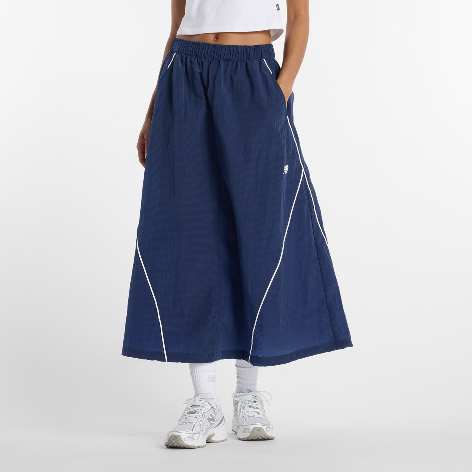 New Balance W Sport Legacy Skirt  Damen, blau, Grösse: XL