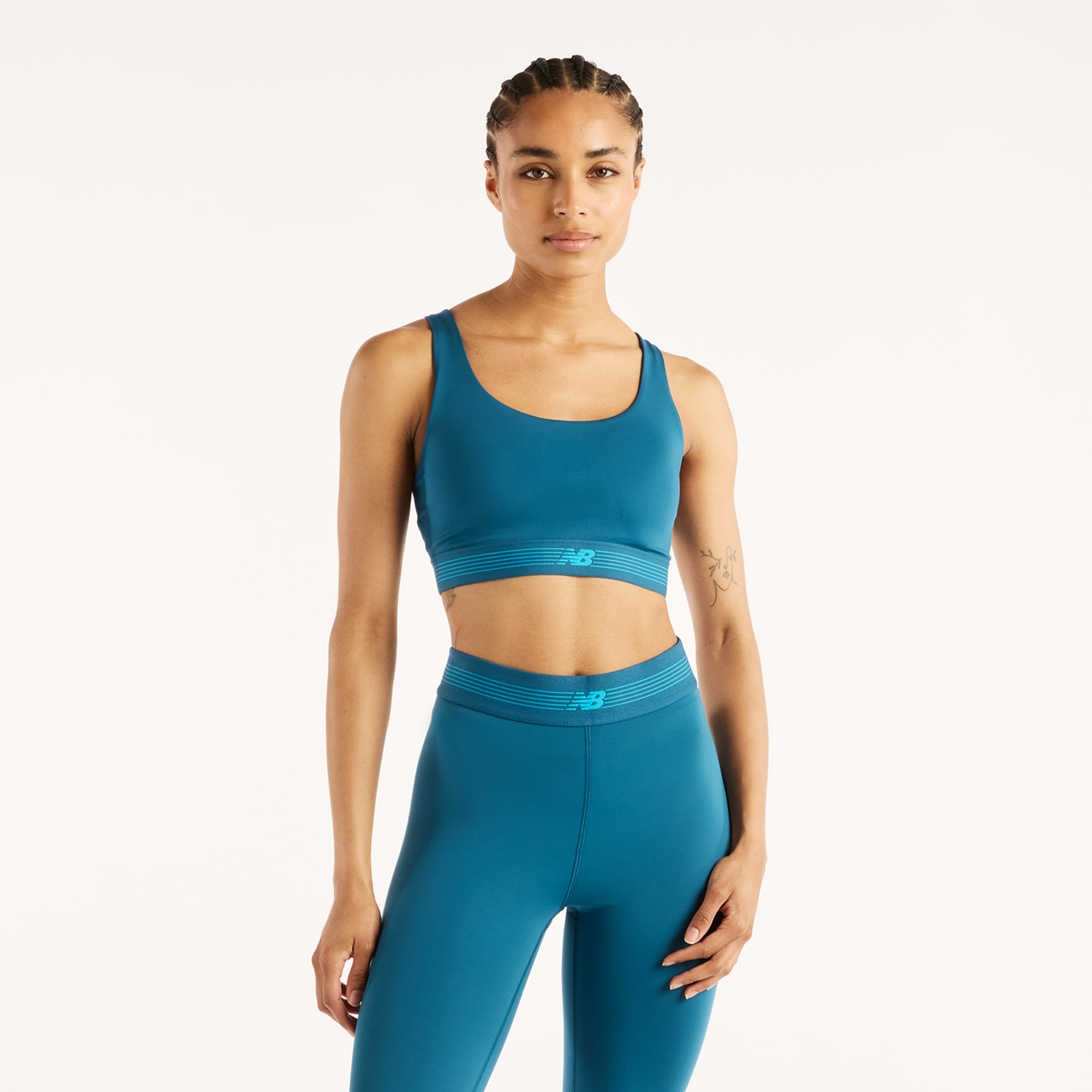 New Balance New Balance W AC Train Bra Damen, blau, Grösse: XS  Damen, blau, Grösse: XS