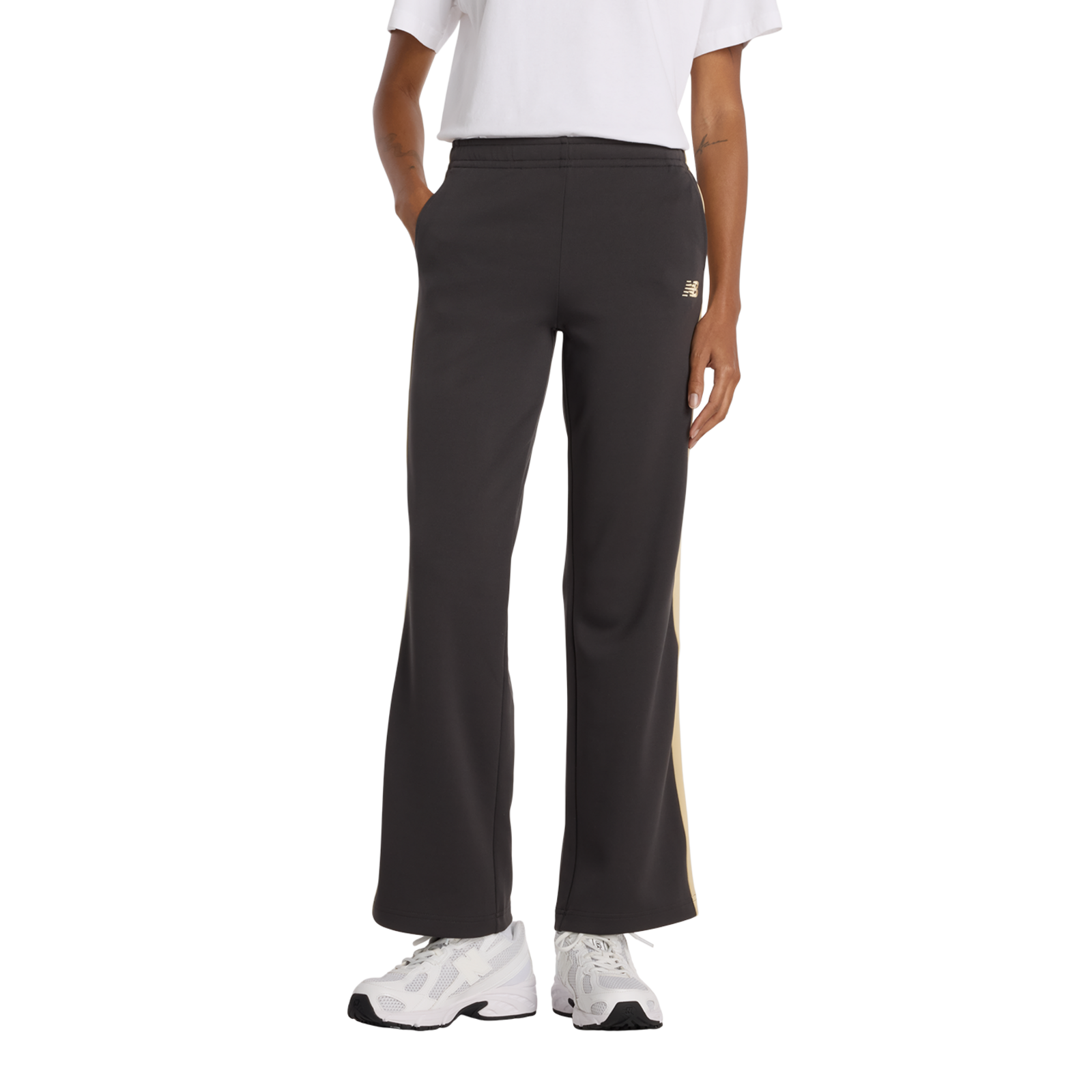 New Balance W Interlock Pant  Damen, faded black, Grösse: S