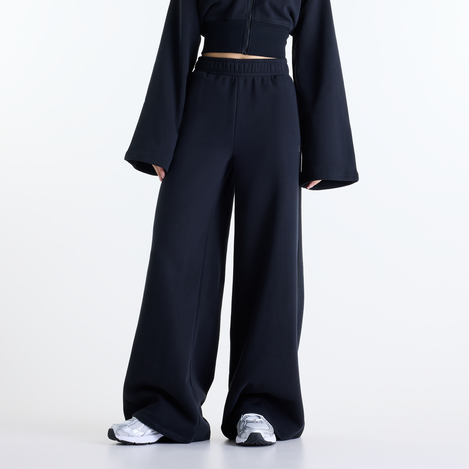 New Balance New Balance W Brushed Coastal Fleece Pant Damen, schwarz, Grösse: XL  Damen, schwarz, Grösse: XL