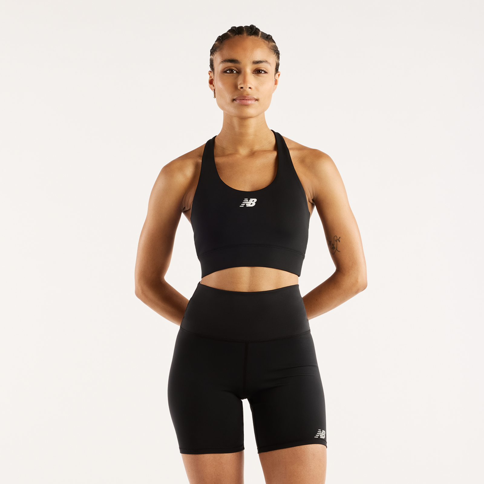 Image of New Balance New Balance W Tech Training Graphic Bra Damen, schwarz, Grösse: L Damen, schwarz, Grösse: L