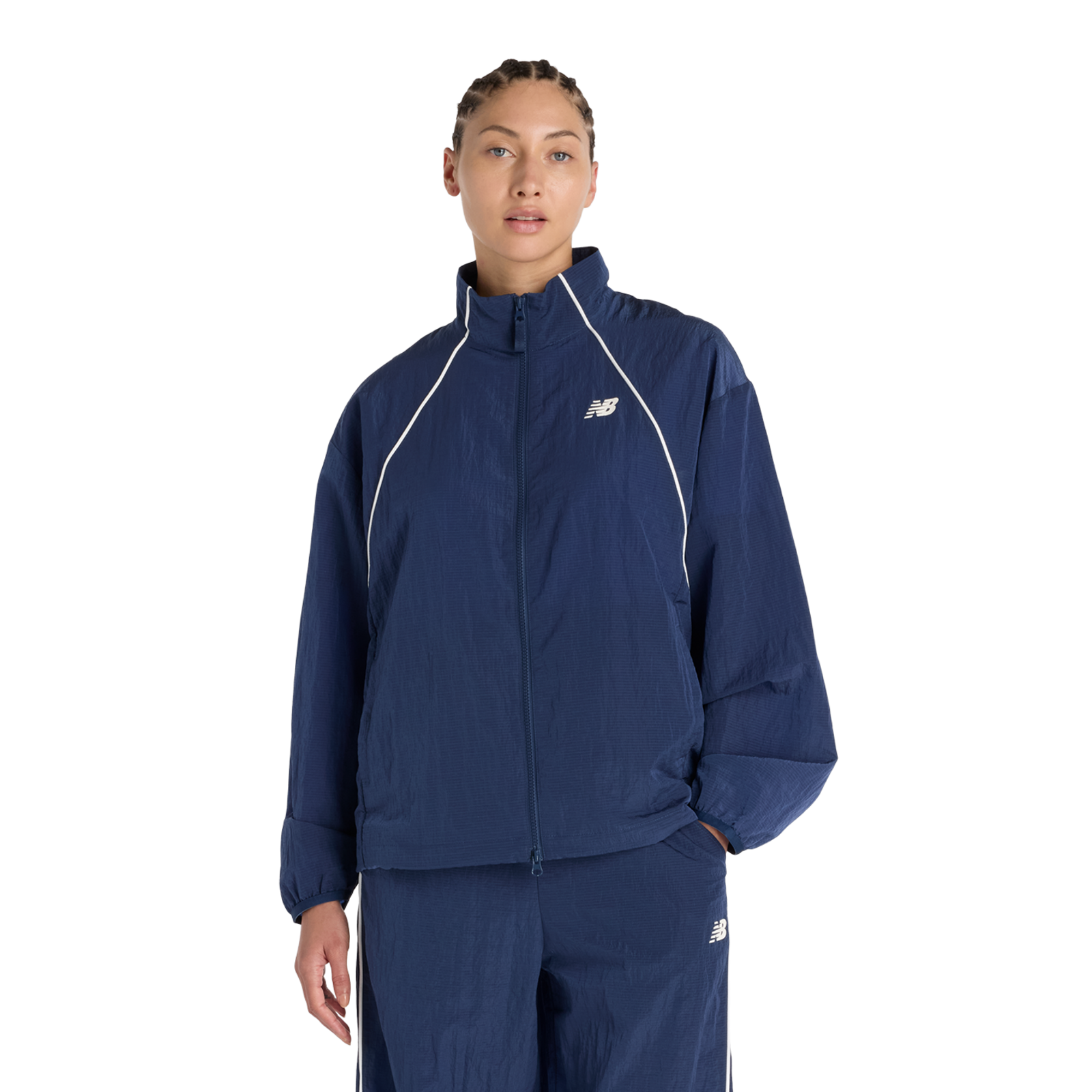 New Balance W Sport Legacy Jacket  Damen, nb navy, Grösse: XL