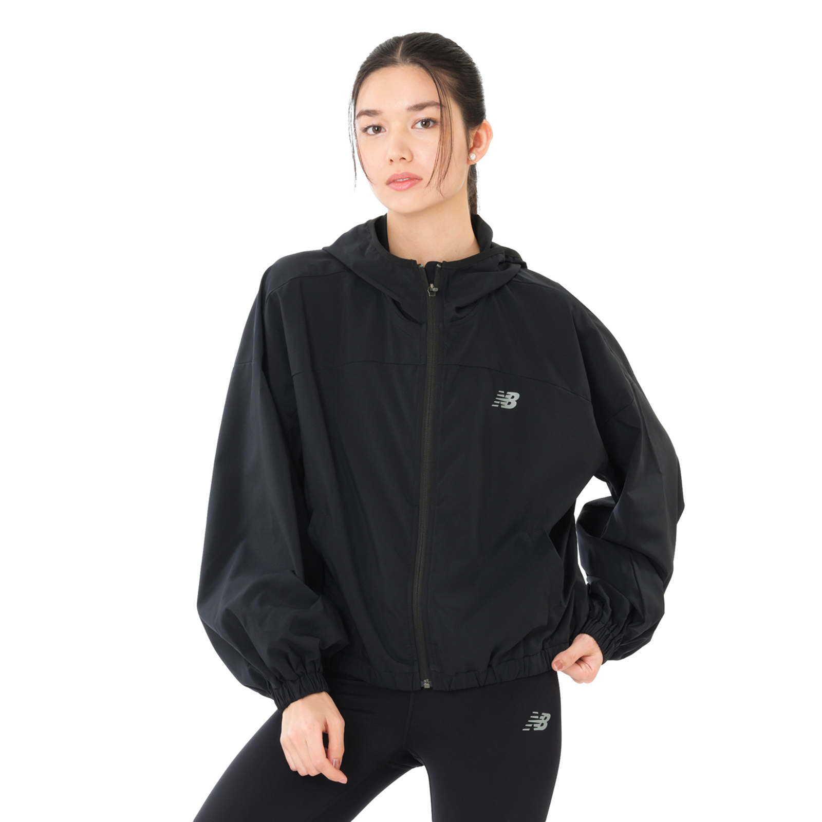 Image of New Balance New Balance W Sport Woven Jacket Damen, schwarz, Grösse: L Damen, schwarz, Grösse: L