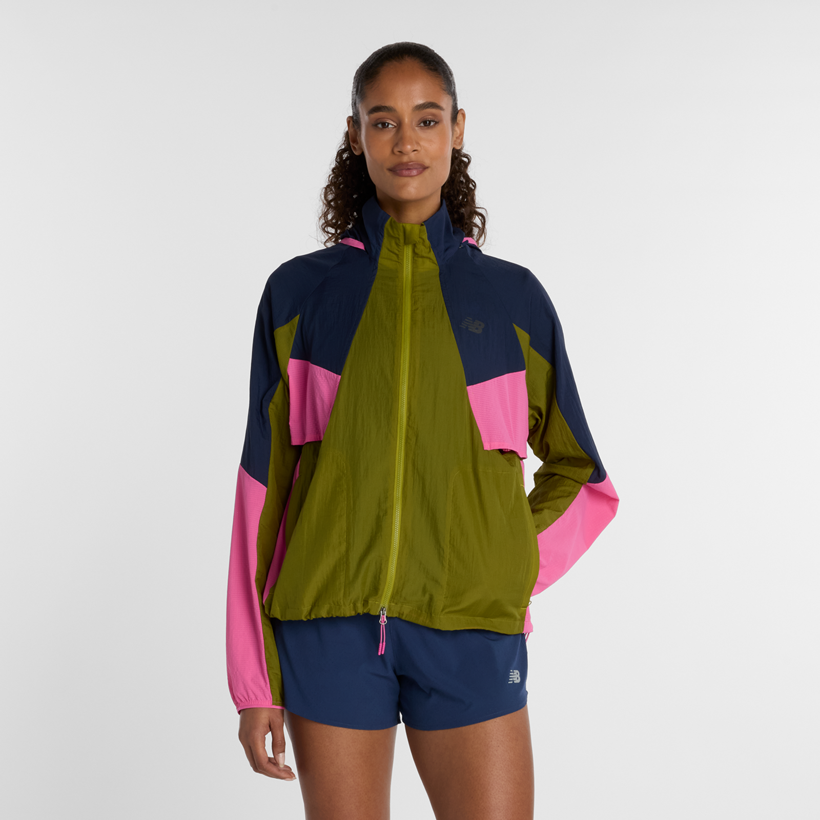 New Balance New Balance W RC Jacket Damen, grün, Grösse: L  Damen, grün, Grösse: L
