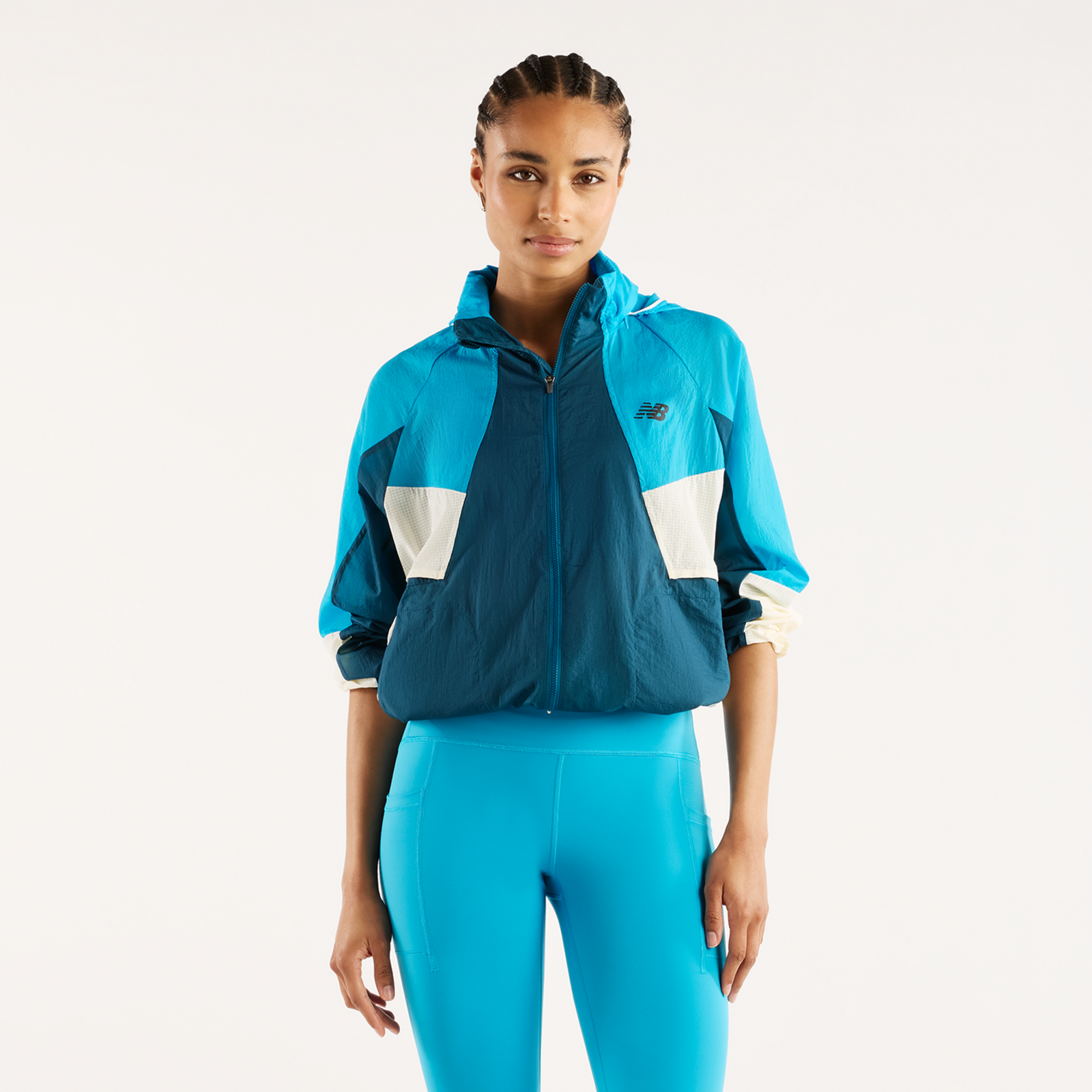 Image of New Balance New Balance W RC Jacket Damen, blau, Grösse: L Damen, blau, Grösse: L