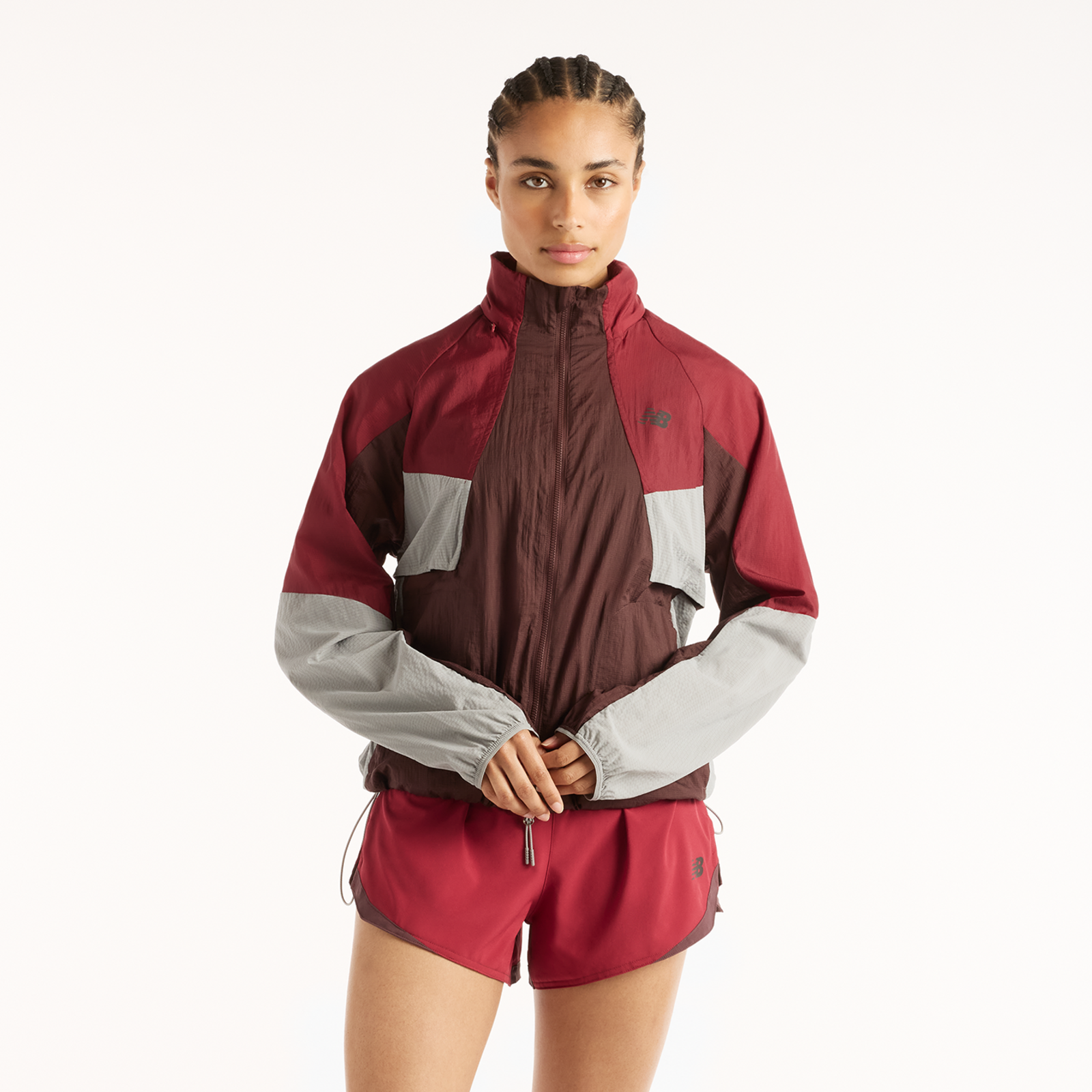 Image of New Balance New Balance W RC Jacket Damen, rot, Grösse: L Damen, rot, Grösse: L