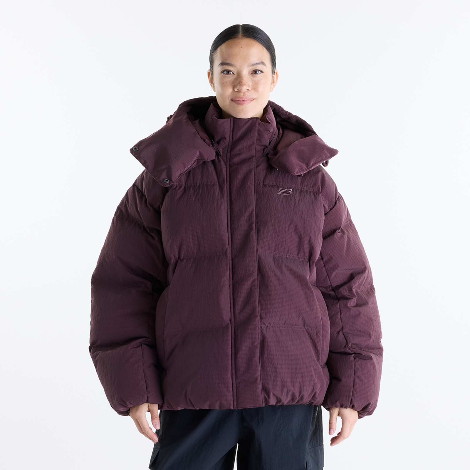 Image of New Balance New Balance W Premium Puffer Jacket Damen, rot, Grösse: L Damen, rot, Grösse: L