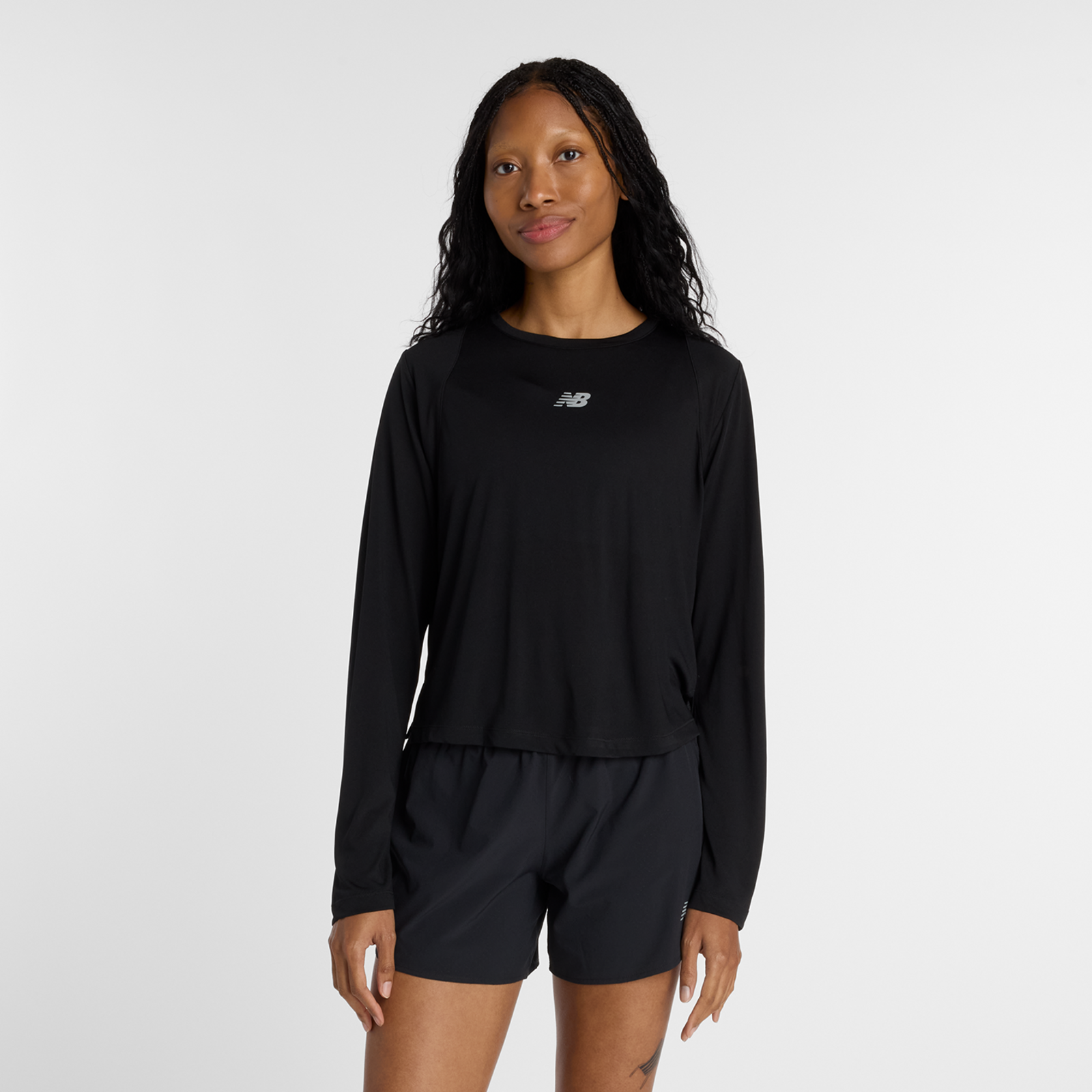 New Balance W Infinity Propel Long Sleeve  Damen, black, Grösse: M