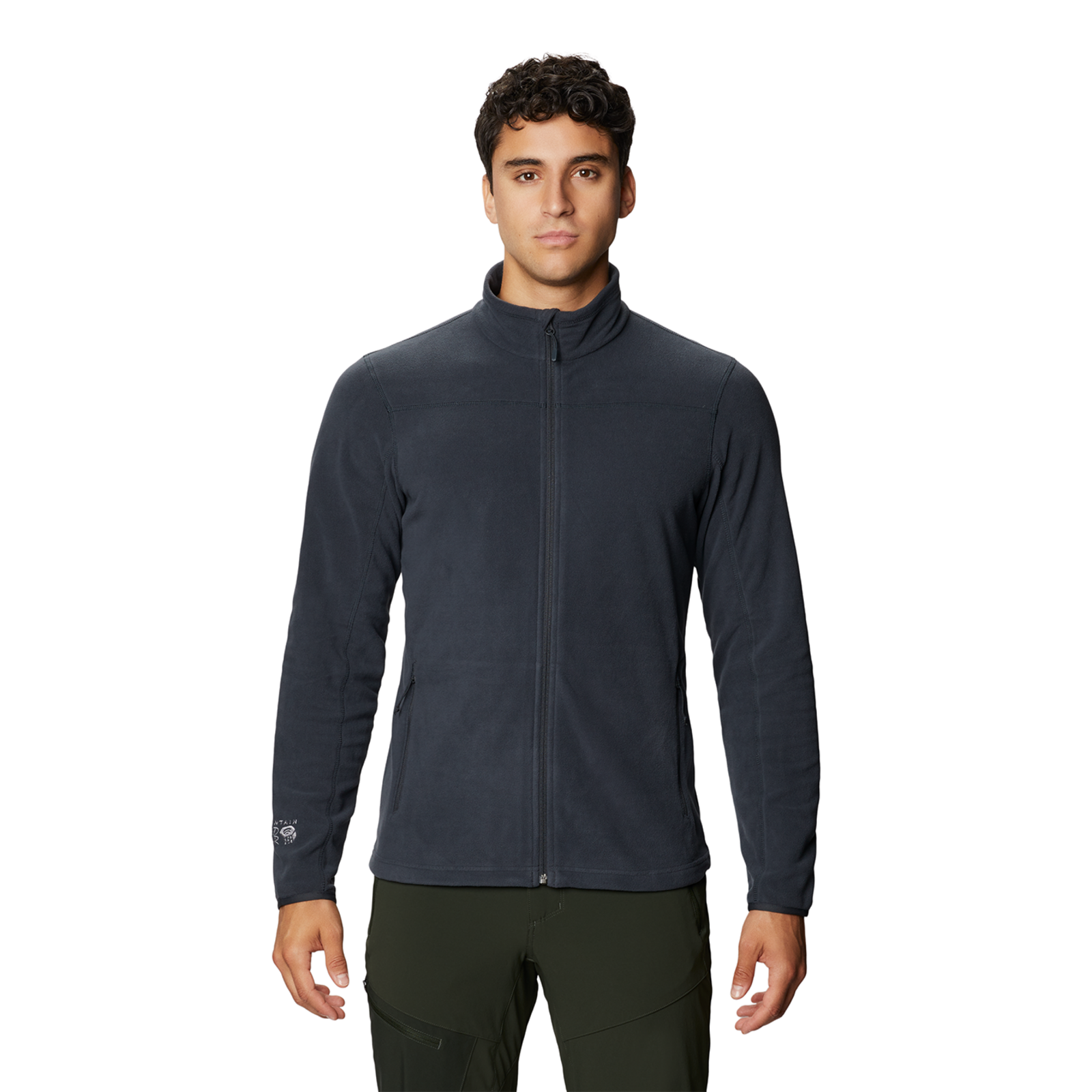 Mountain Hardwear M Microchill 2.0 Fleecejacke für Herren, Dark storm 004, Grösse: S
