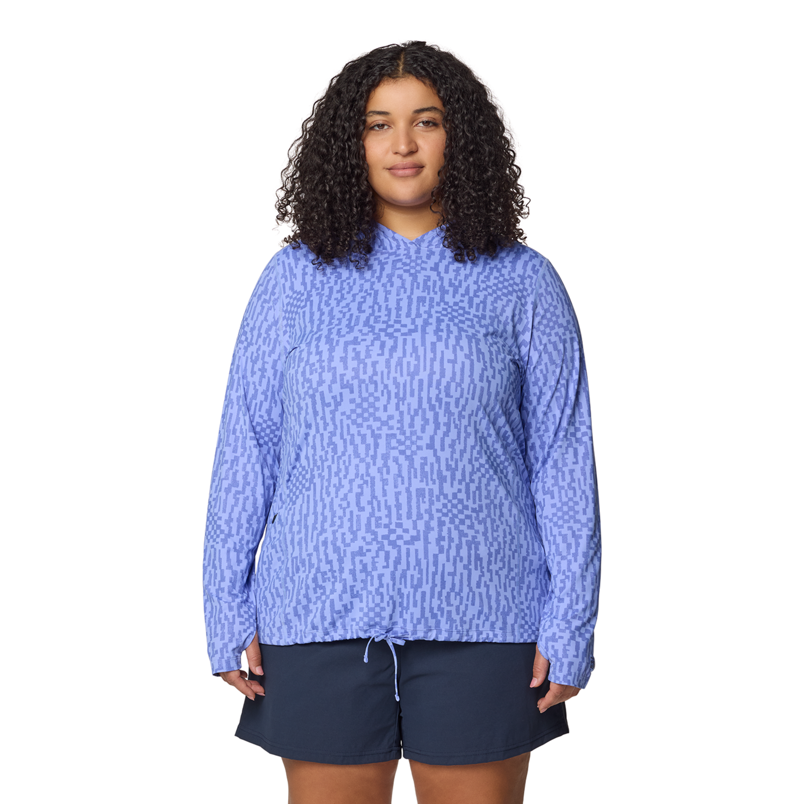 Mountain Hardwear W Crater Lake LS Funktionsshirt für Damen, blau, Grösse: XS