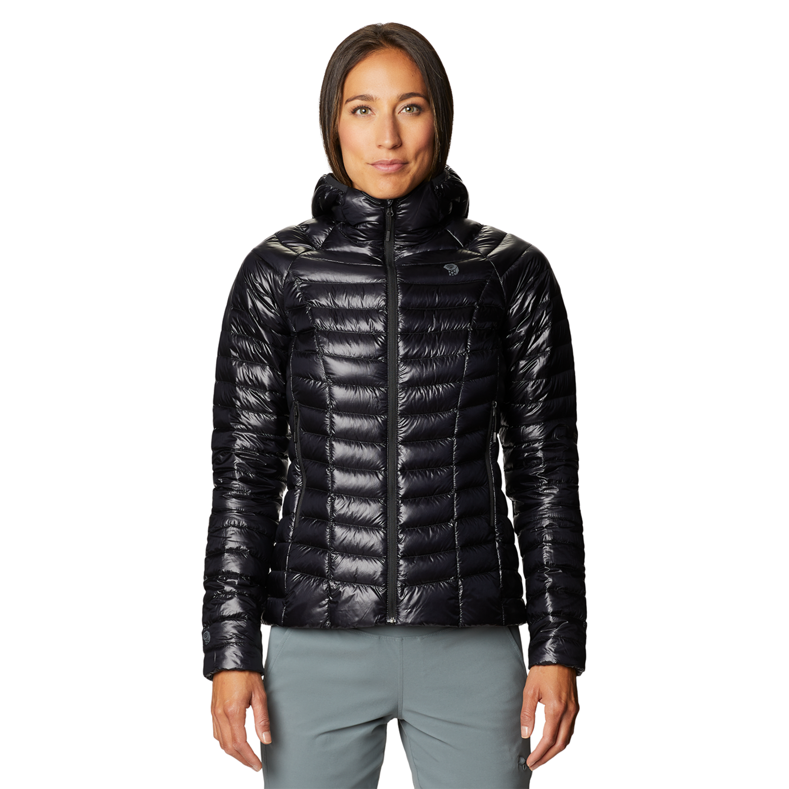 Mountain Hardwear W Ghost Whisperer/2 Hoody für Damen, schwarz, Grösse: XS