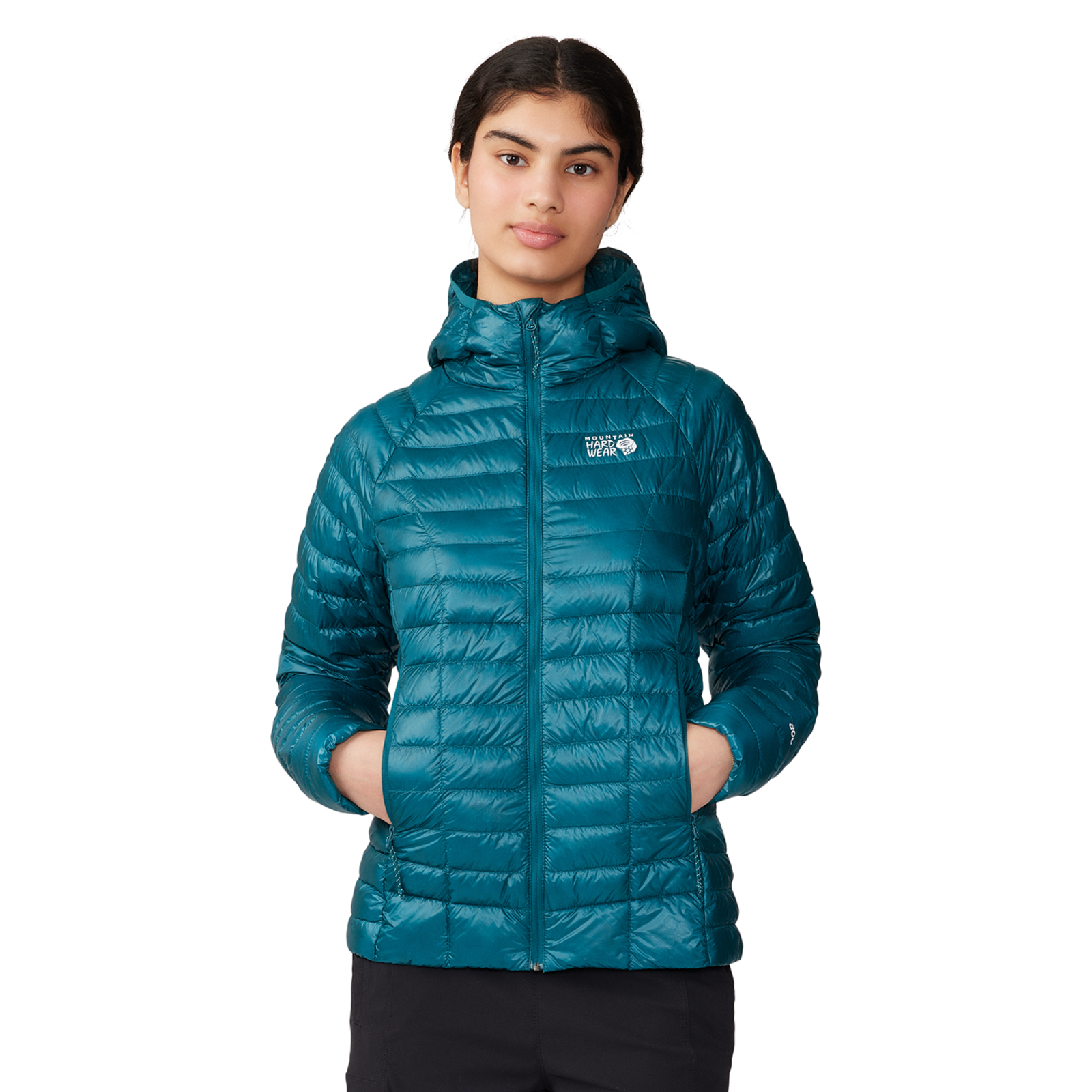 Mountain Hardwear W Ghost Whisperer/2 Hoody für Damen, blau, Grösse: XS