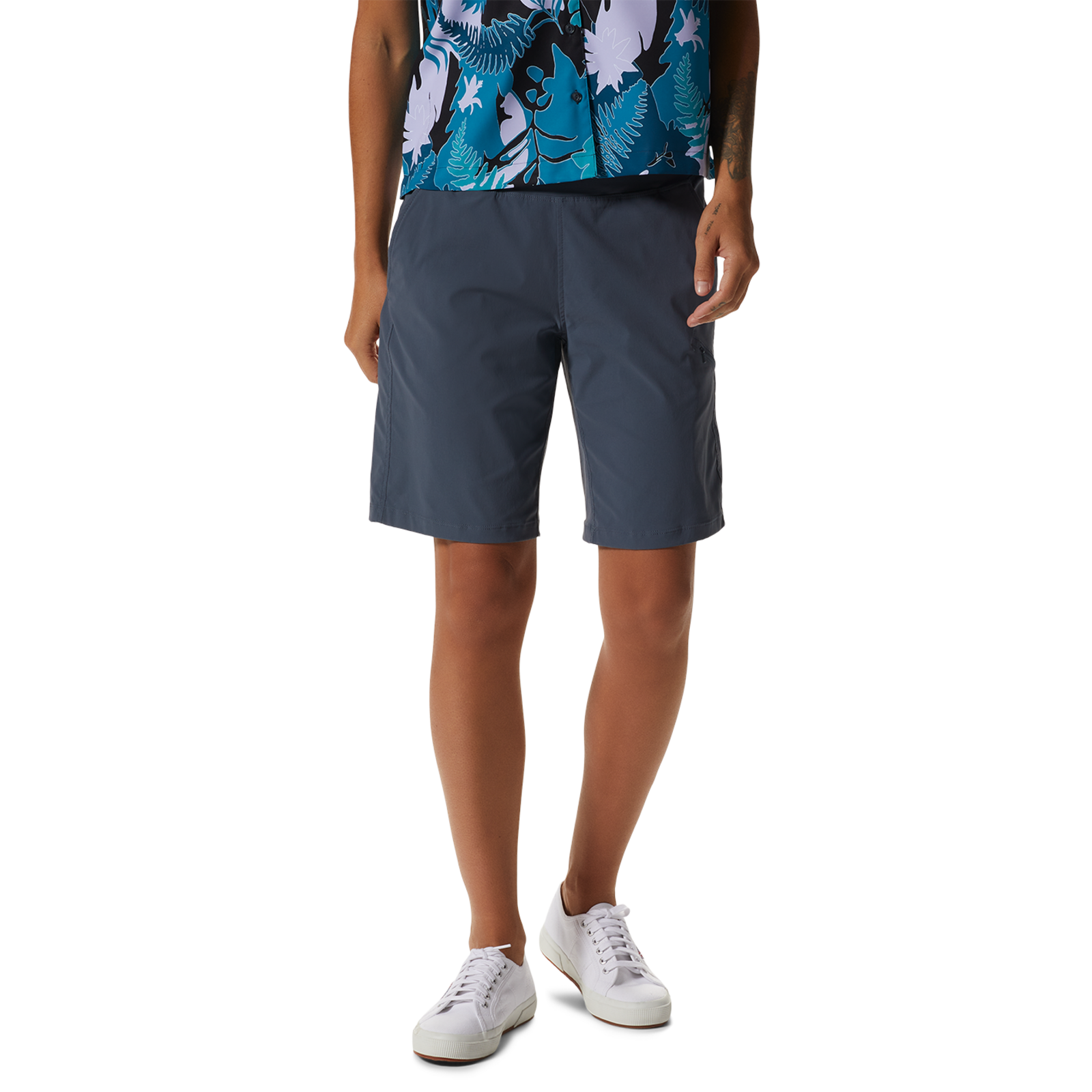 Mountain Hardwear W Dynama/2 Bermuda für Damen, blau, Grösse: L