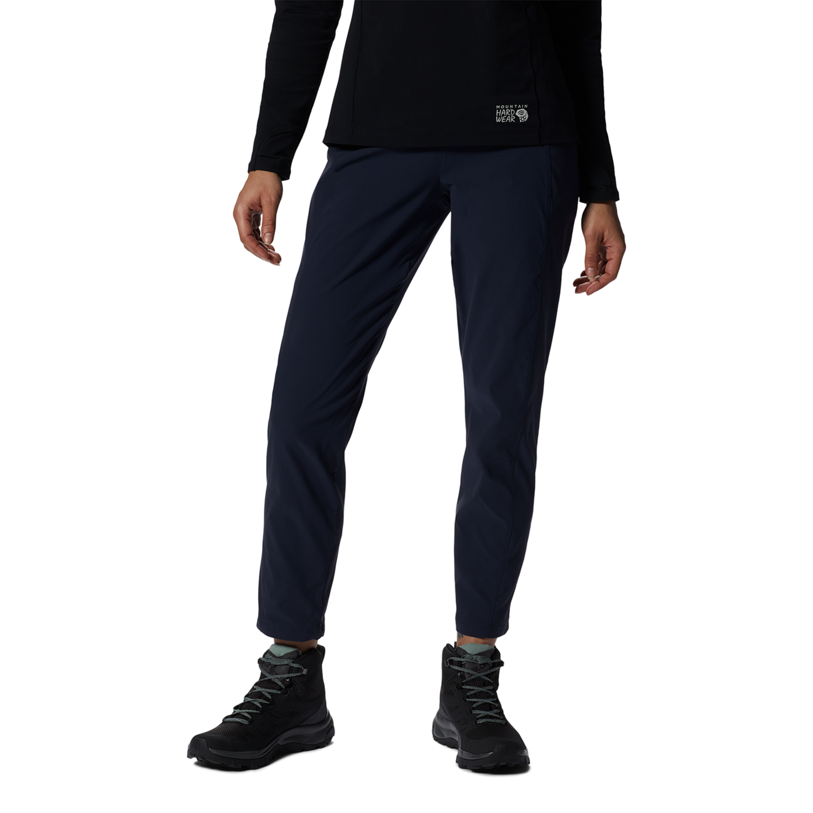 Mountain Hardwear W Dynama High Rise Trekkinghose für Damen, schwarz, Grösse: XS