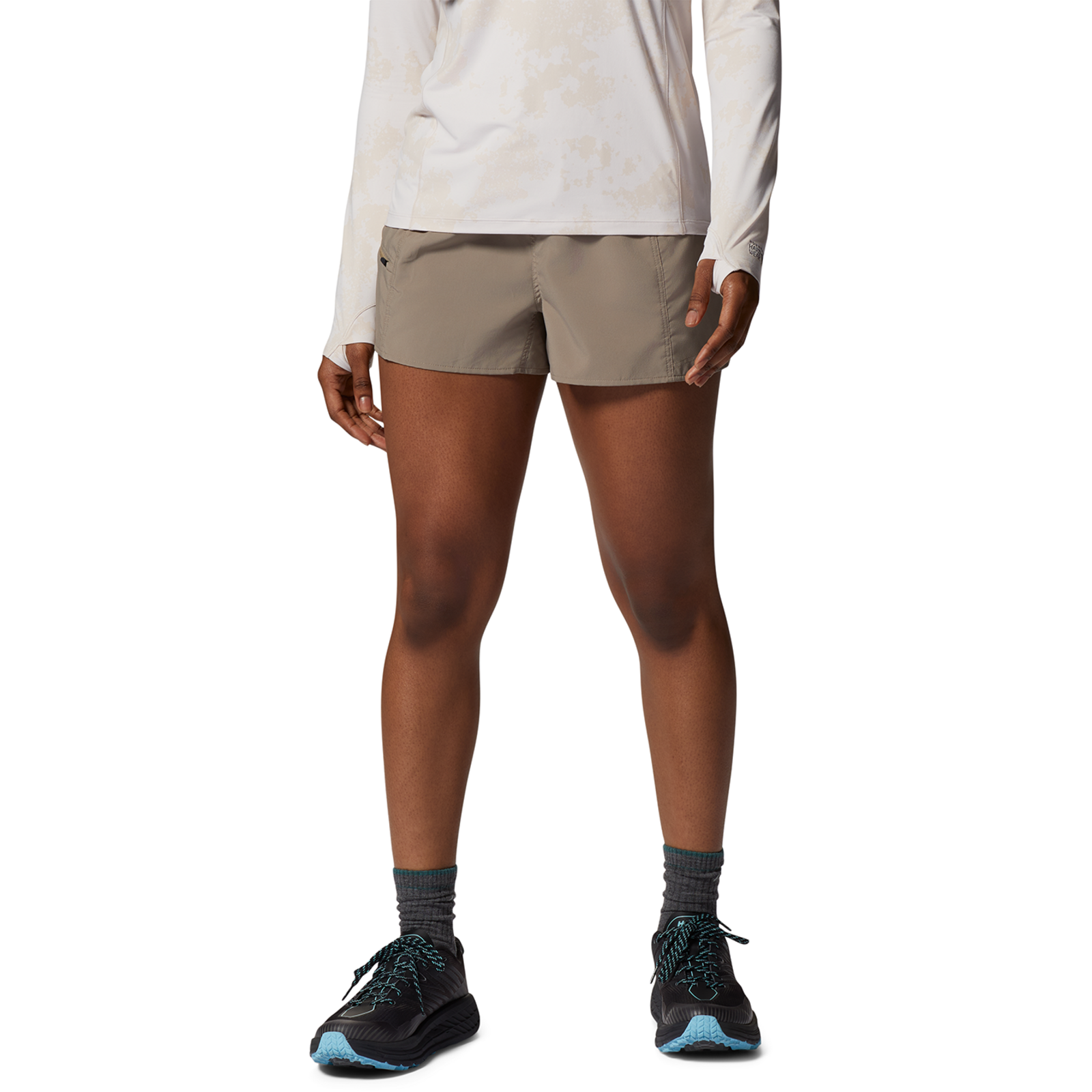 Mountain Hardwear W Trail Sender Short für Damen, beige, Grösse: XS