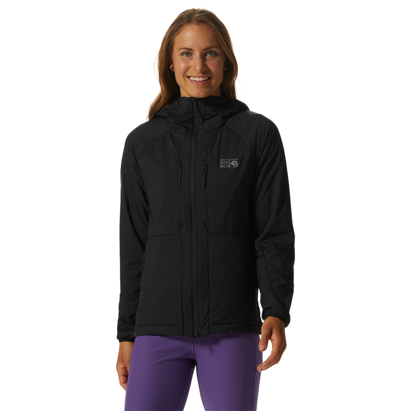 Mountain Hardwear W Kor AirShell Warm Outdoorjacke für Damen, schwarz, Grösse: XS
