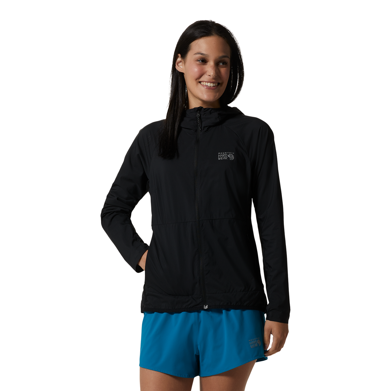 Mountain Hardwear W Kor AirShell Outdoorjacke für Damen, schwarz, Grösse: XS