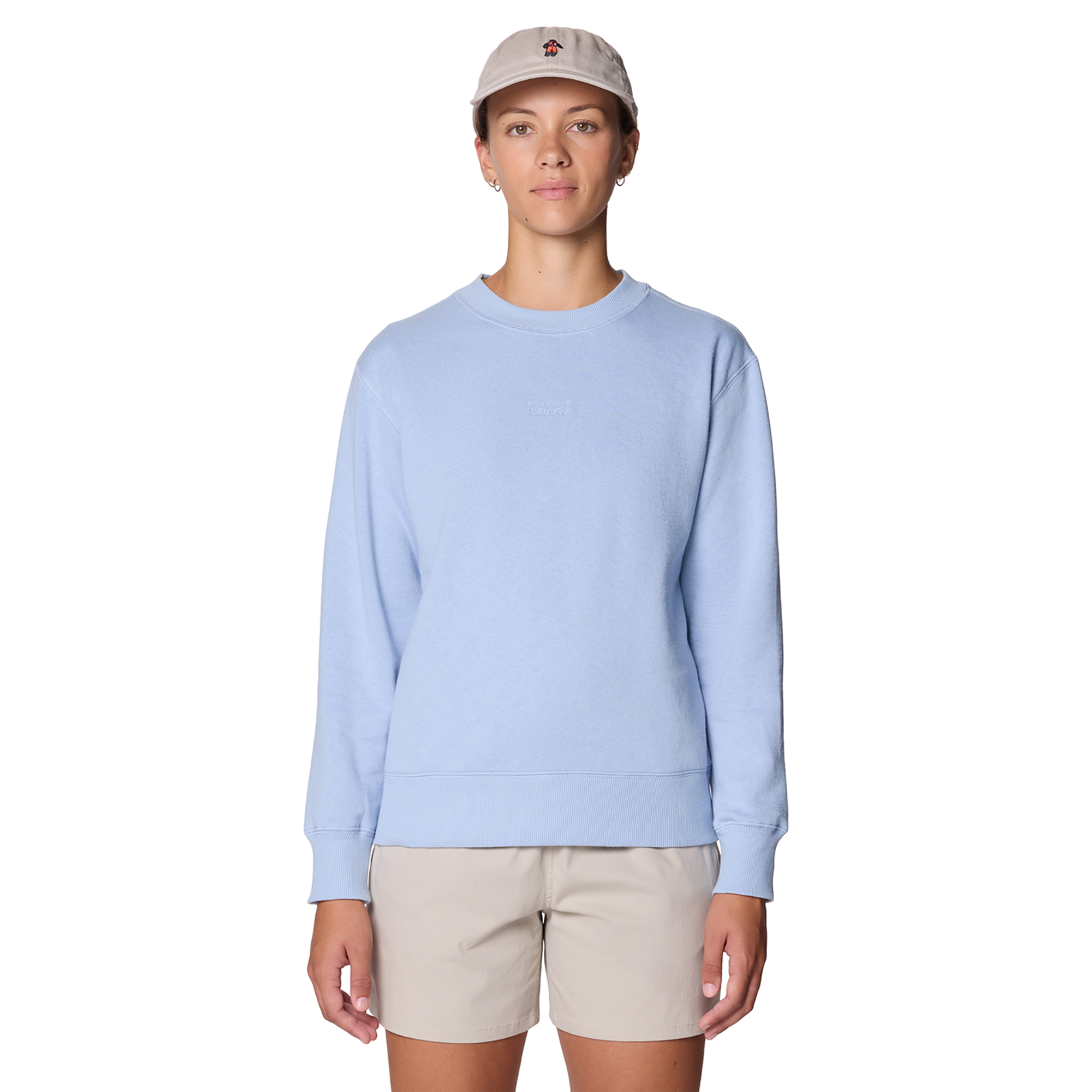 Mountain Hardwear W MHW Logo Pullover Crew, blau, Grösse: XS