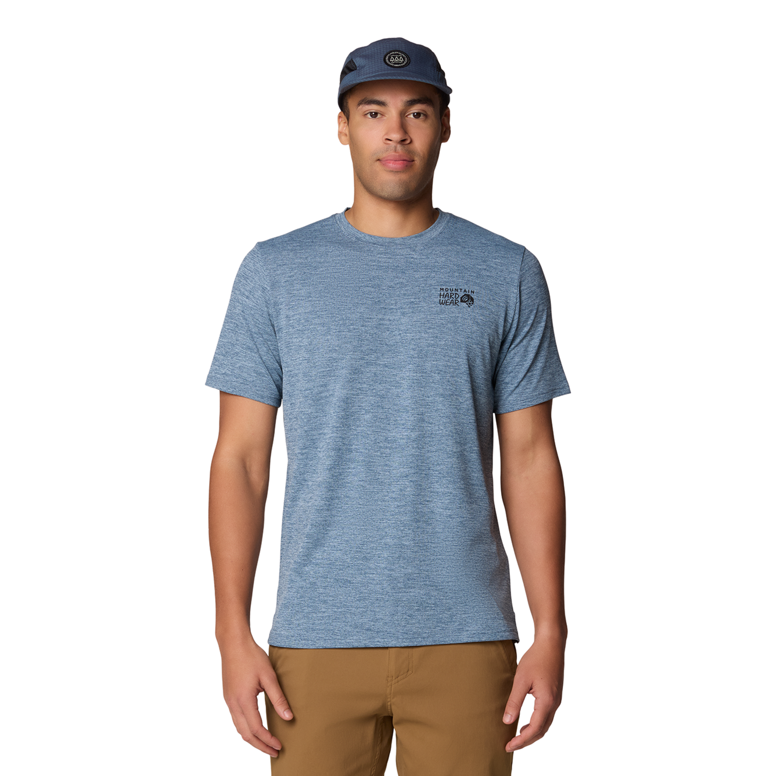 Mountain Hardwear M Sunblocker™ Short Sleeve, Adriatic blue heather 444, Grösse: S
