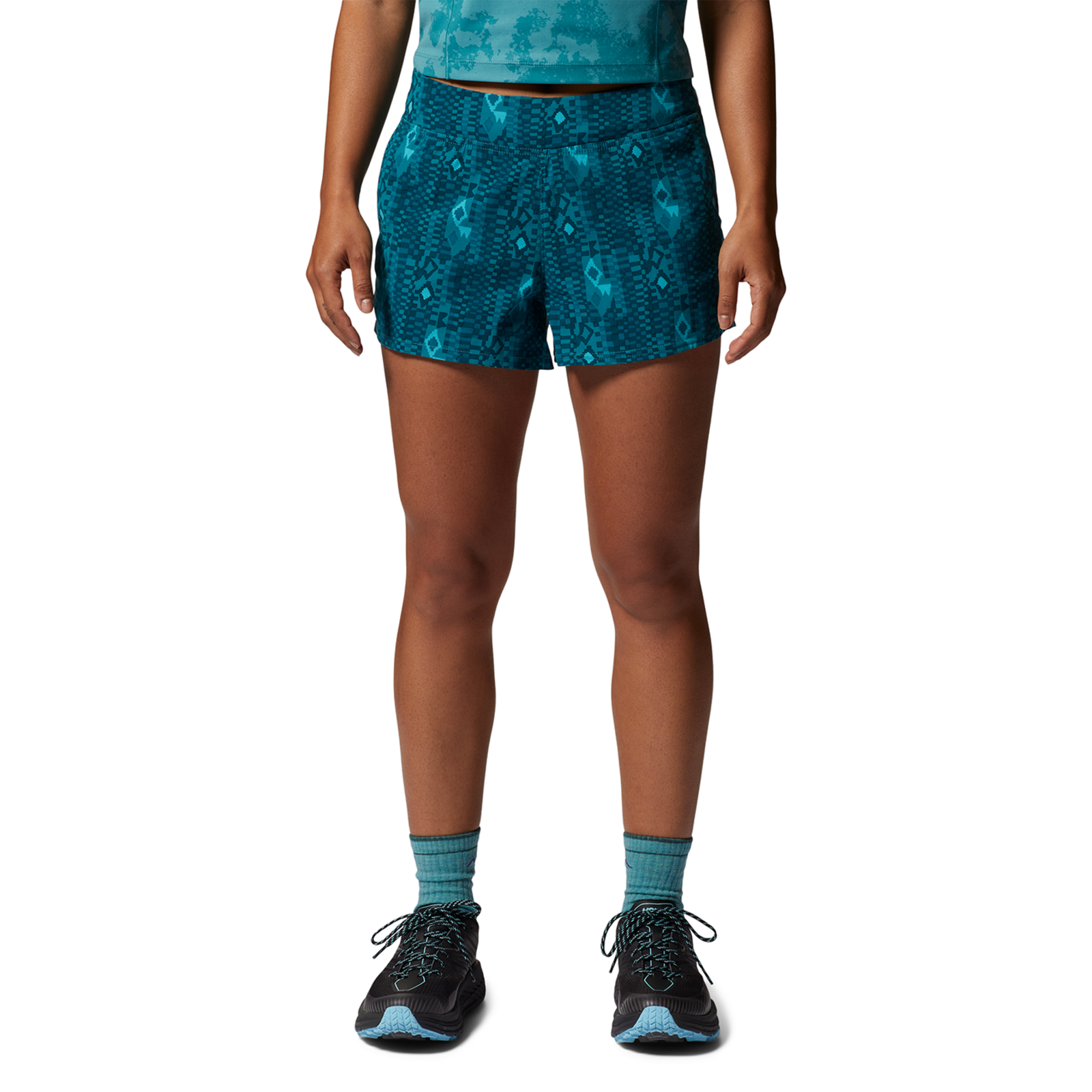Mountain Hardwear W Dynama™ Pull-On Short, blau, Grösse: XS