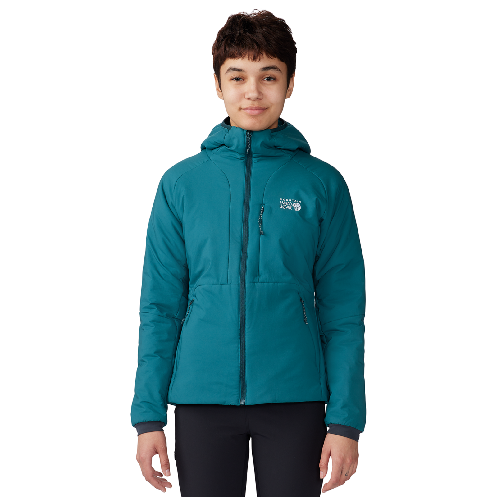 Mountain Hardwear W Kor Stasis™ Hoody, Jack pine 314, Grösse: XS