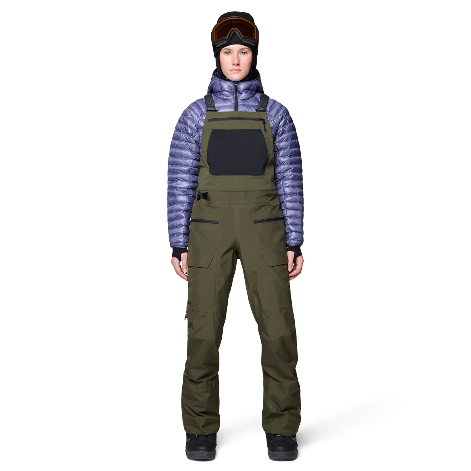 Mountain Hardwear W Boundary Ridge™ GORE-TEX Bib, Dark pine 319, Grösse: XS