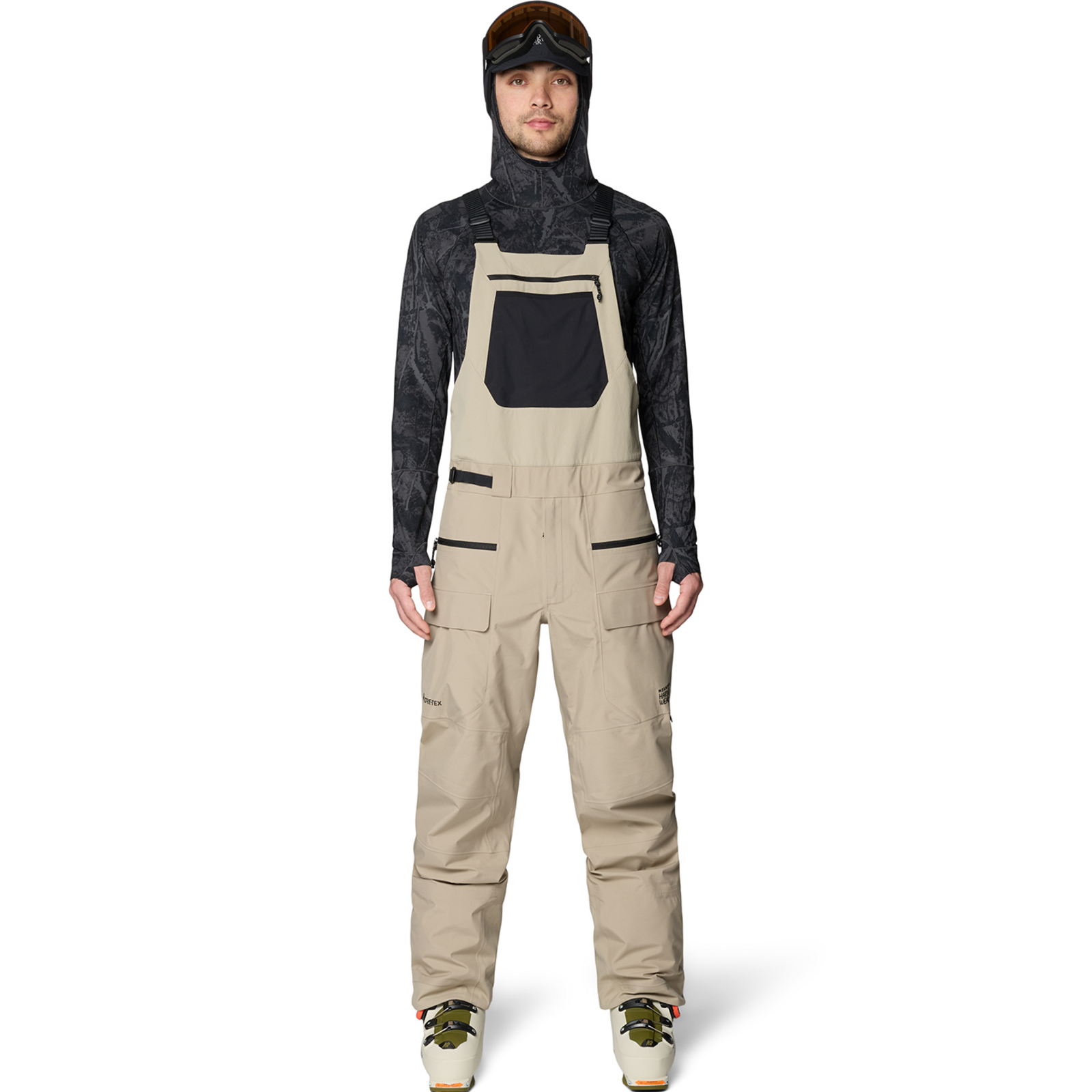 Image of Mountain Hardwear M Boundary Ridge™ GORE-TEX Bib, beige, Grösse: L