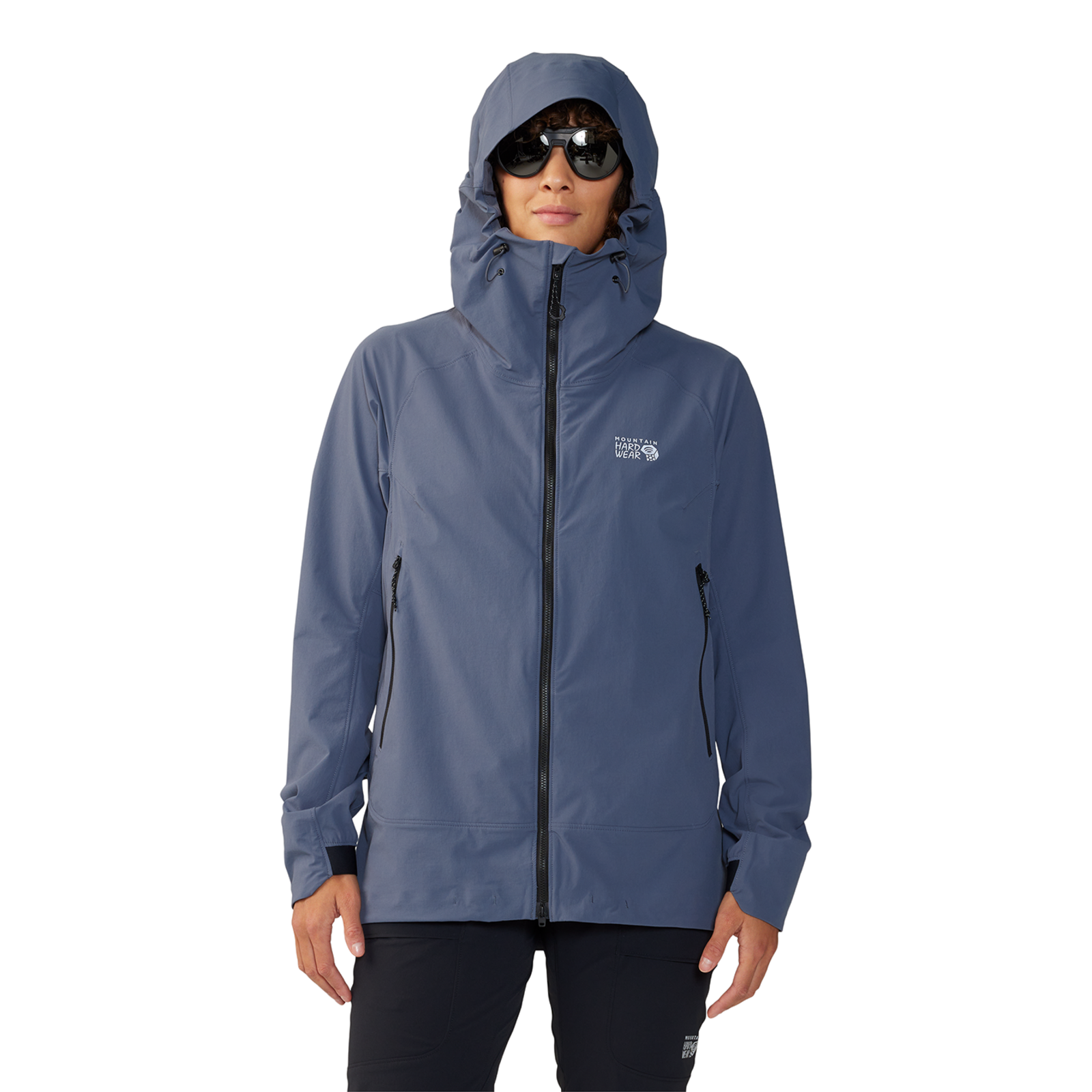 Mountain Hardwear W Chockstone™ Alpine LT Hooded Jacket, Blue slate 450, Grösse: XS